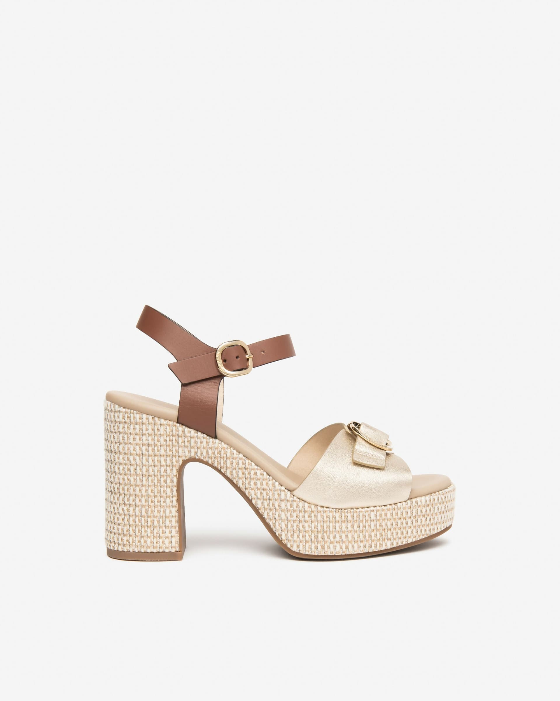 NeroGiardini Donna Sandali in Pelle in Scarpe col tacco Cantali Calzature - Randazzo, commercioVirtuoso.it