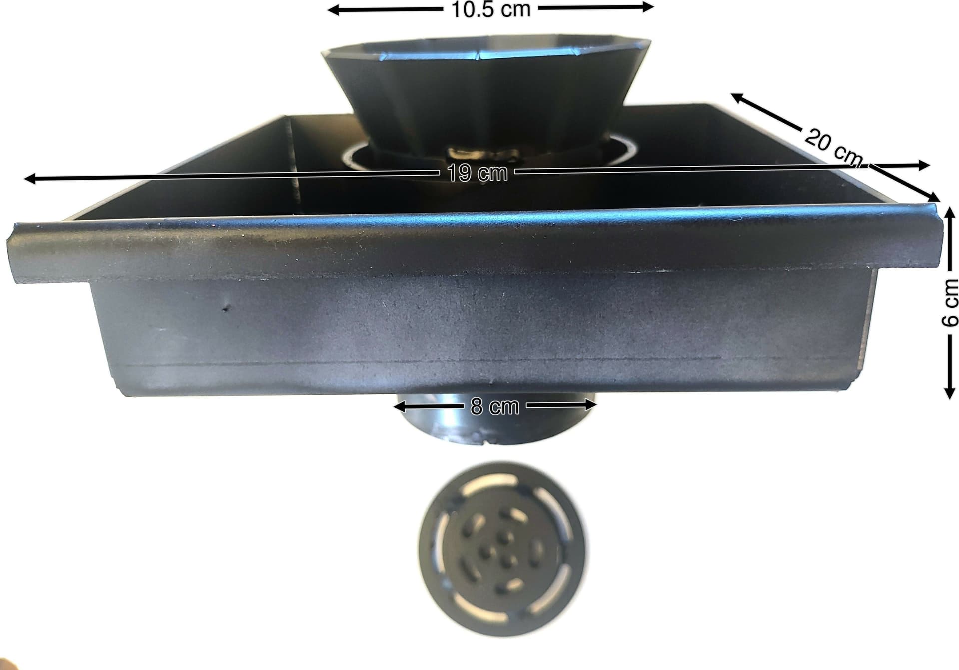 Braciere CADEL compatibile in Ferro cod.4D14014603061 + Griglia, Ricambio per Stufe a Pellet CADEL, Alta Temperatura mod . LEAN PLUS - WALL in Impianti di riscaldamento a pellet La Bottega dei Ricambi - San Cesareo, commercioVirtuoso.it