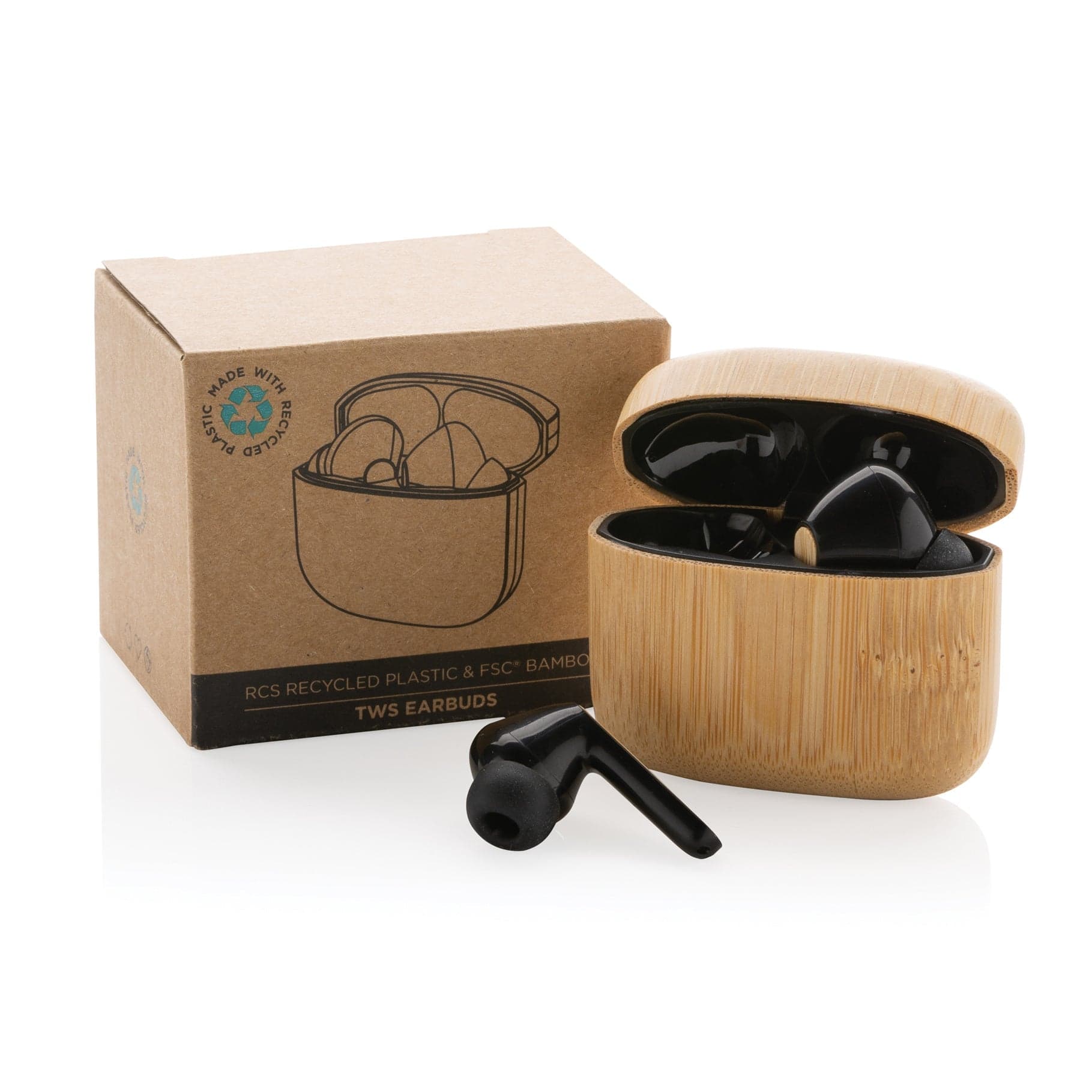 Headphone XD Connects Auricolari RCS Bambù Brown in Ginevra Glad Store - Genova, commercioVirtuoso.it