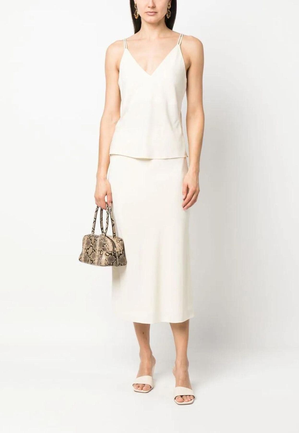 calvin klein Gonne RECYCLED CDC BIAS CUT MIDI SKIRT da donna in Gonne Drestige - Casamassima, commercioVirtuoso.it