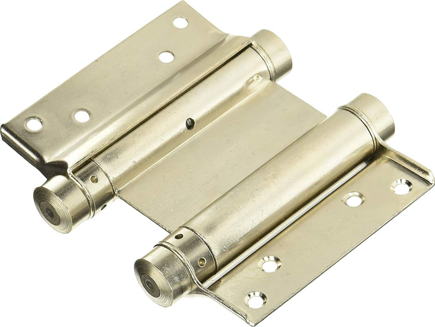 Home System R01511 Cerniere a Molla Tipo"Bommer" 100 mm, Nichelata, 2 Pezzi