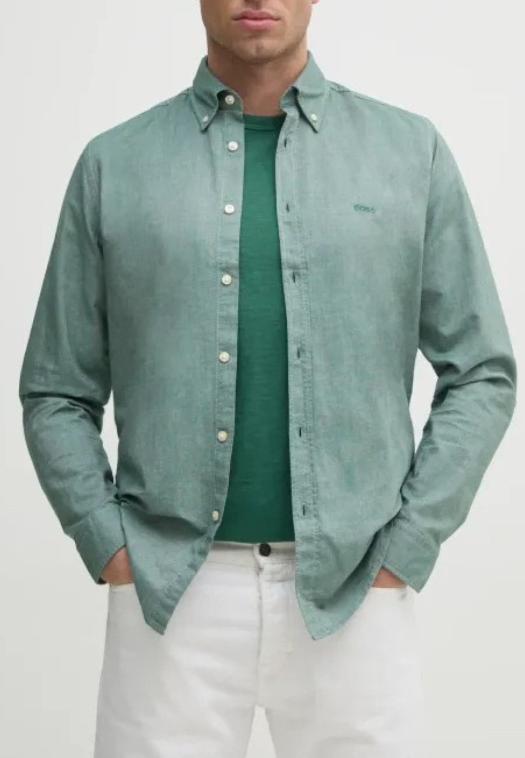 BOSS CAMICIA RICKERT_M da uomo in Camicie casual Drestige - Casamassima, commercioVirtuoso.it
