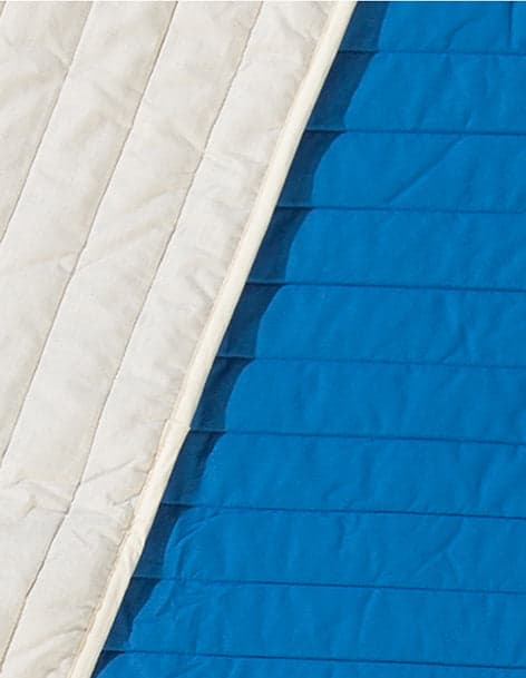 Trapuntino leggero copriletto in 100% cotone imbottitura 100 GR Made in Italy BLUETTE/PANNA in Trapunte Vanita di raso - Sesto San Giovanni, commercioVirtuoso.it
