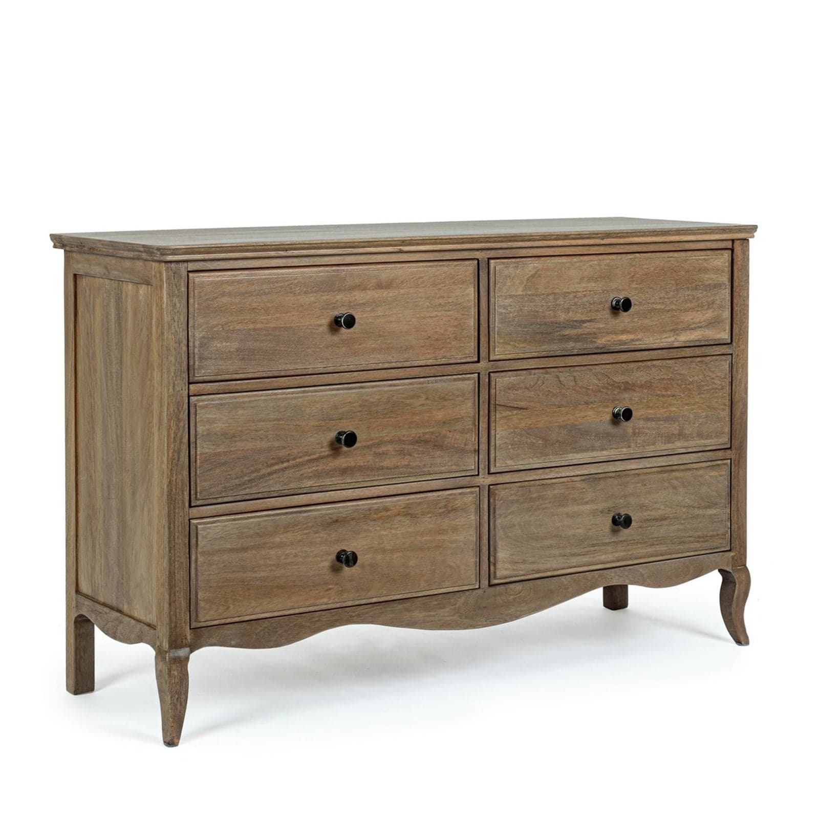 Cassettiera "Domitille" per interno, con 6 Cassetti, 132 x 48 x 86 cm - 11