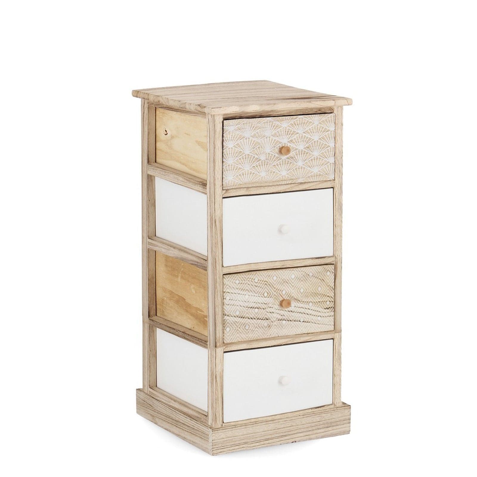 Cassettiera "Finnley" per interno, con 5 Cassetti, 29 x 35 x 101 cm - 11