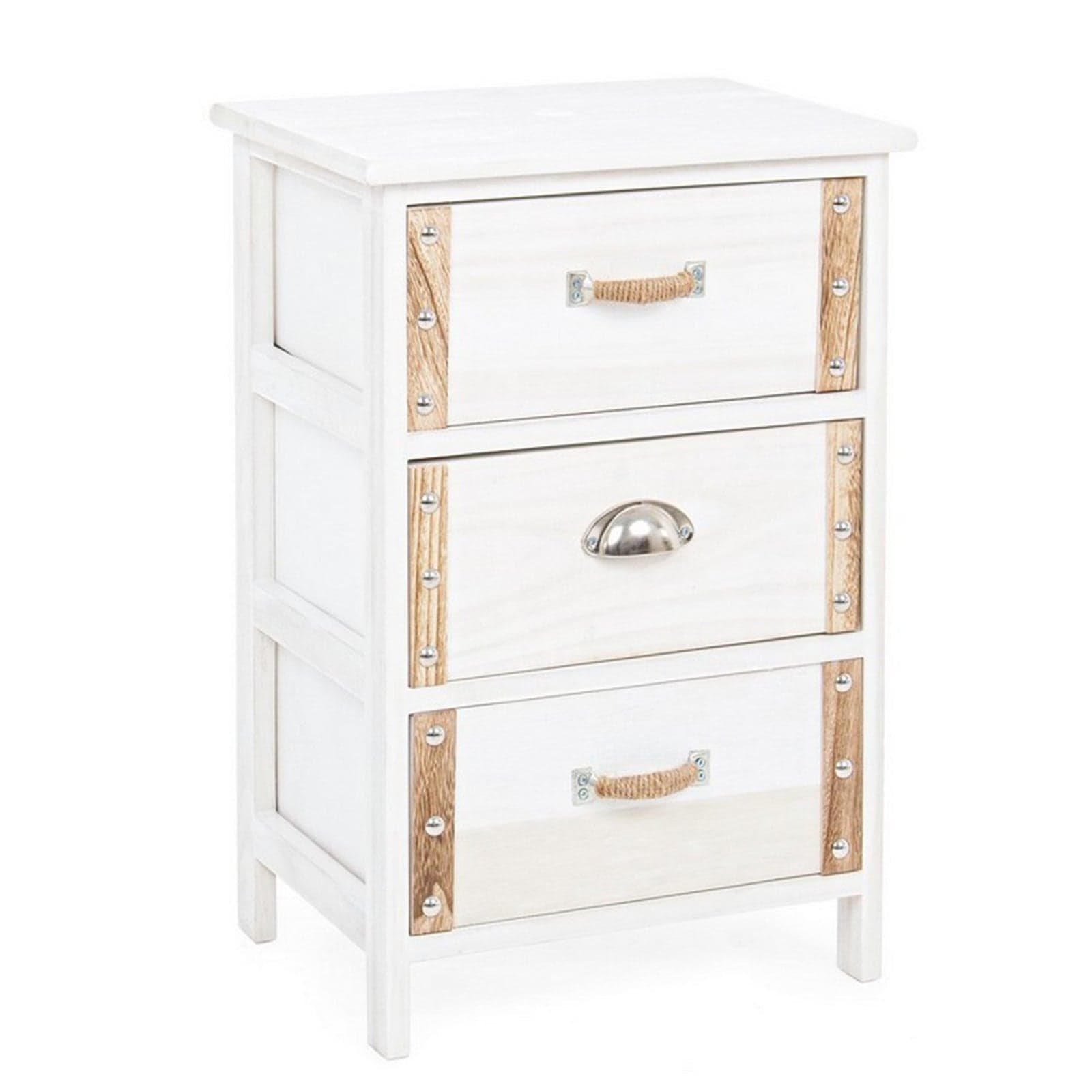 Cassettiera "Romance" per interno, con 3 Cassetti, 43 x 32 x 61 cm - 2