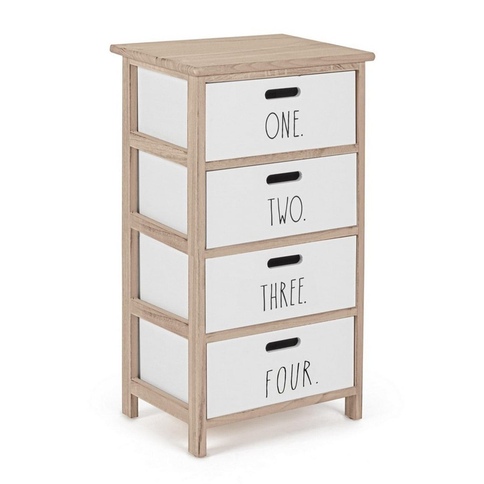 Cassettiera "Numbers" per interno, con 5 Cassetti, 29 x 35 x 101 cm - 14
