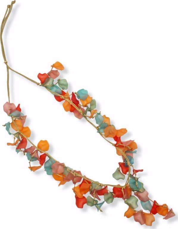 Collana lunga petali in Collane Leclaf - Napoli, commercioVirtuoso.it