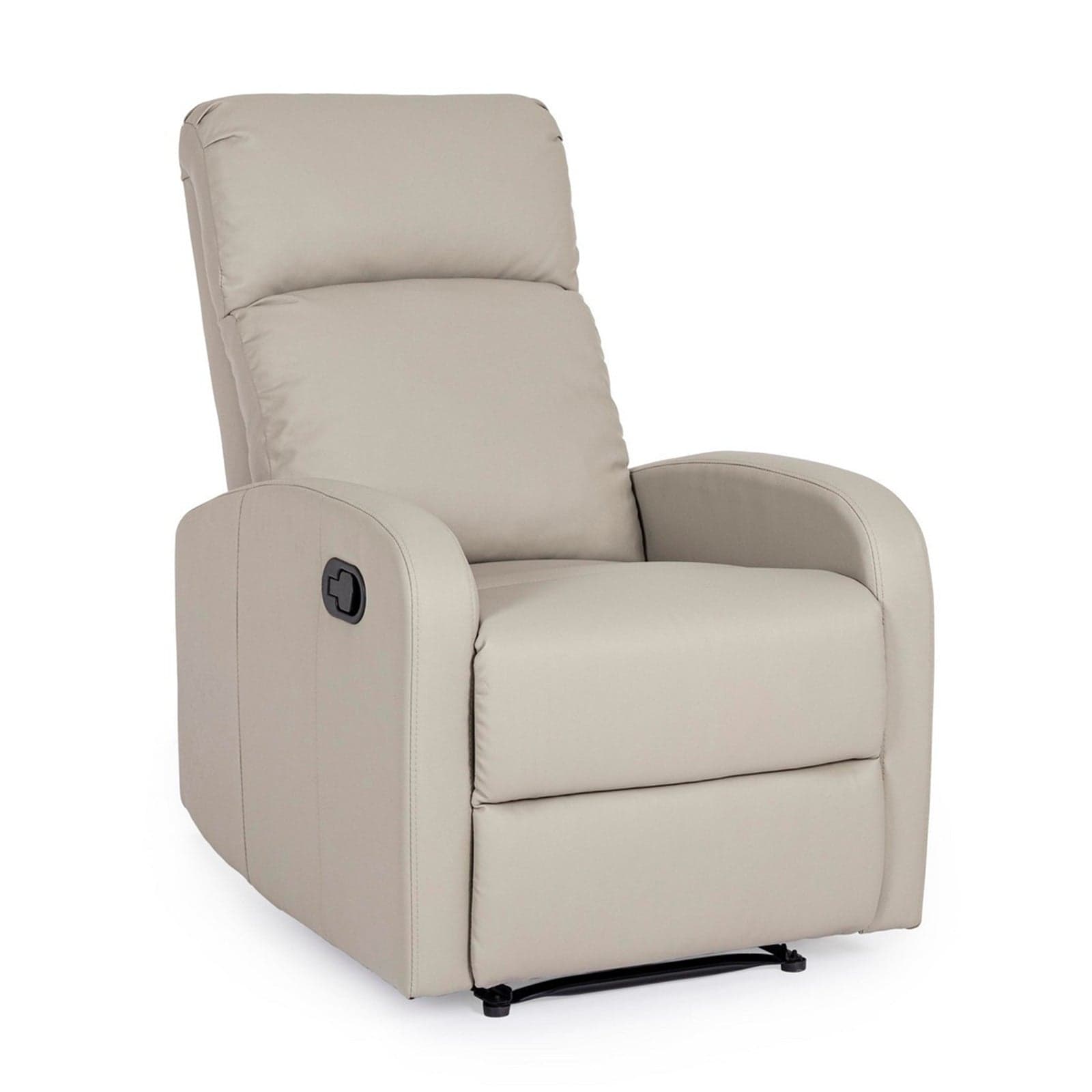 Poltrona "Iris" per interno, Struttura In Acciaio E Compensato 67,5 x 90,5/140 x 98h cm - 22