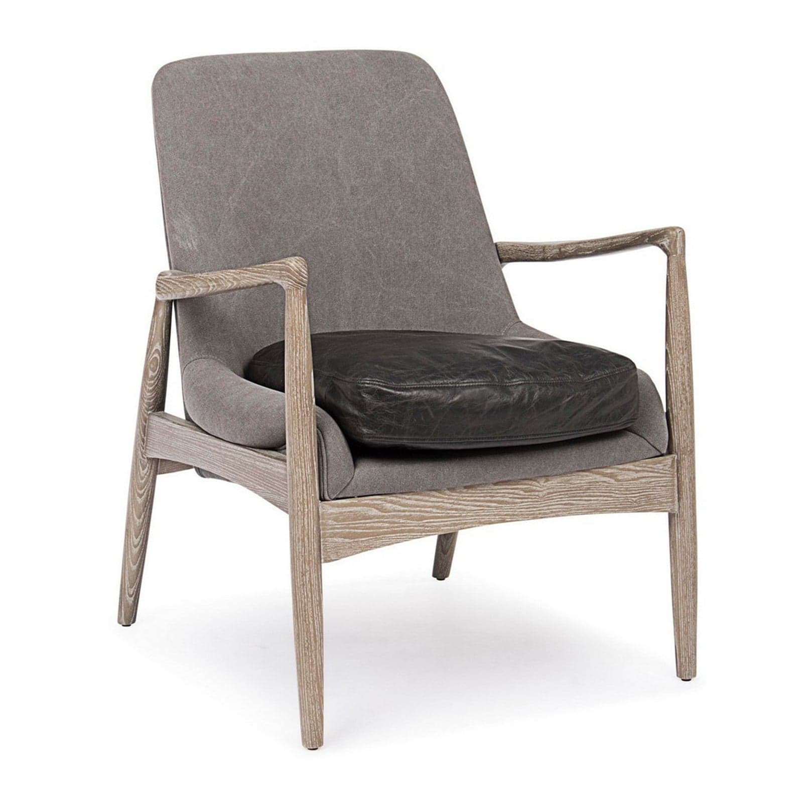 Poltrona "Marittas" per interno, Struttura In Legno Di Frassino Con Finitura A Base Di Nitrocellulosa, 68.5 x 72 x 82h cm - 15