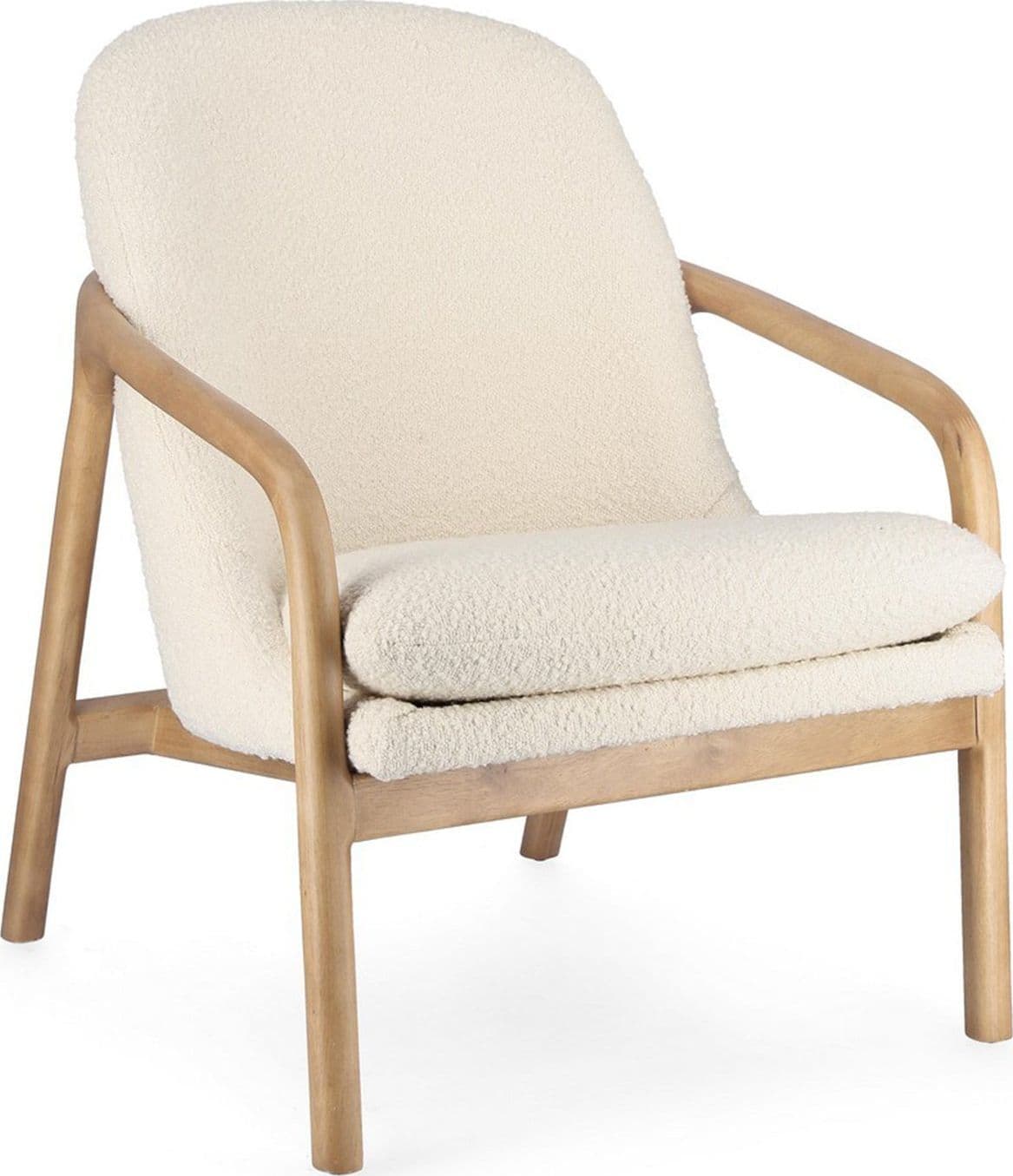 Poltrona "Elaide" per interno, Struttura In Rubberwood 65.5 x 74.5 x 82h cm - 22