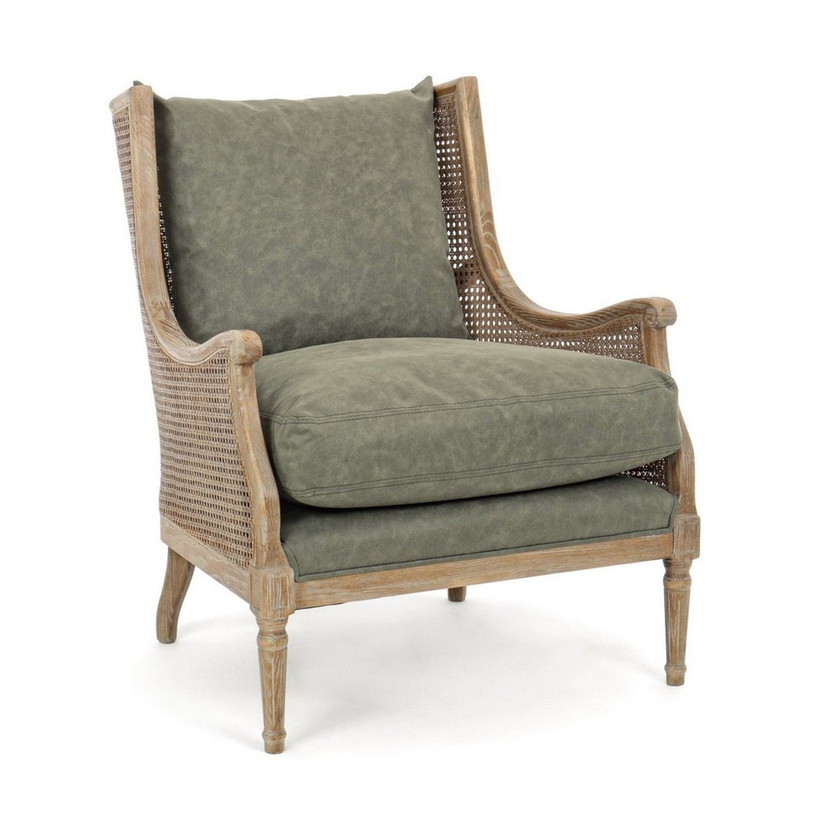 Poltrona "Carolina" per interno, Struttura In Legno Di Frassino Con Intreccio In Paglia Di Vienna 74.5 x 85 x 98h cm - 11