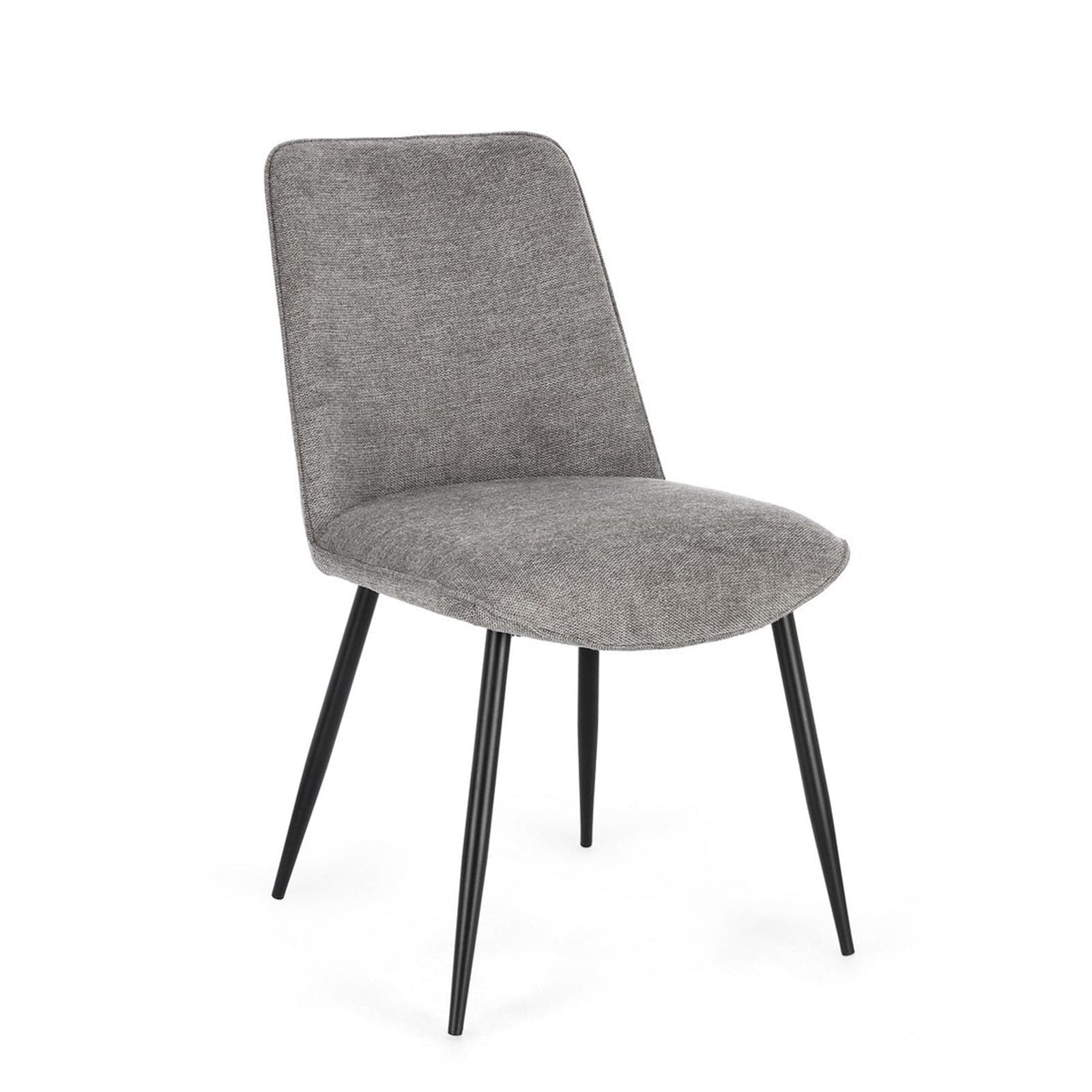 Sedia "Cora" con struttura in acciaio, per arredo interno 48 x 62 x h 84 cm - 22