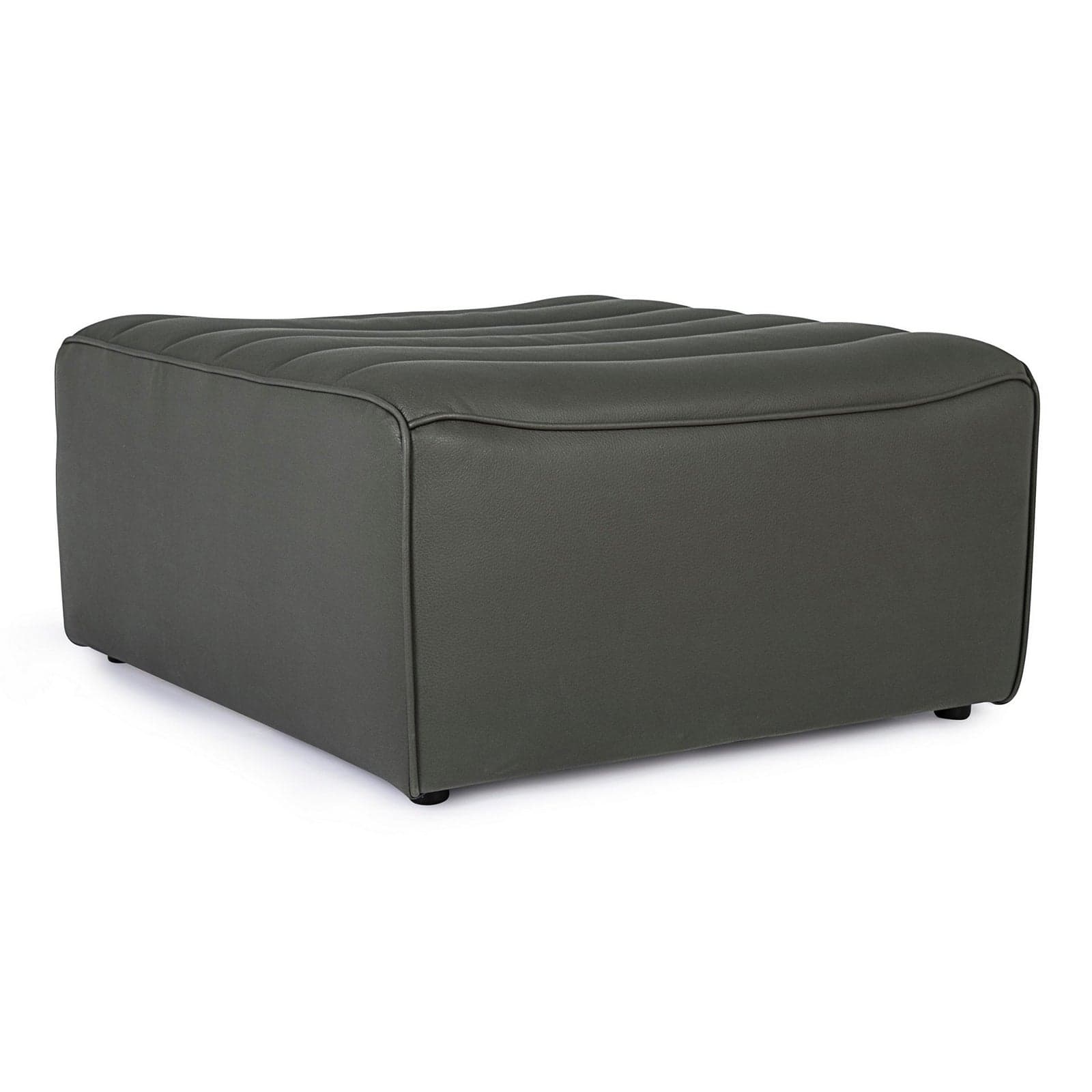 Poltrona Pouf "Magnus" per interno, con struttura in legno da 76x87x38 cm - 15