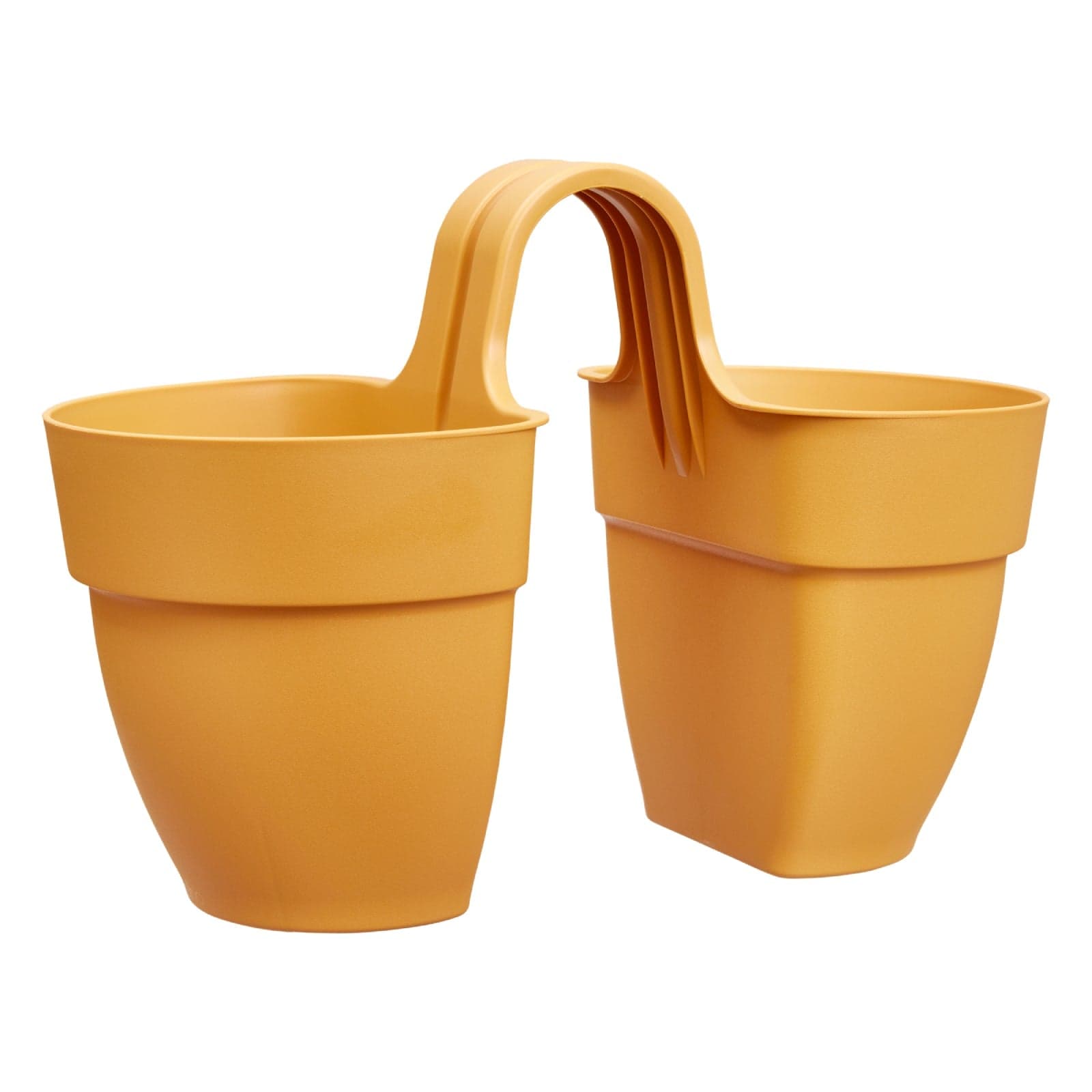 Vaso "Vibia Campana Flower Twin" in plastica riciclata, per esterno, da 21 cm - 20