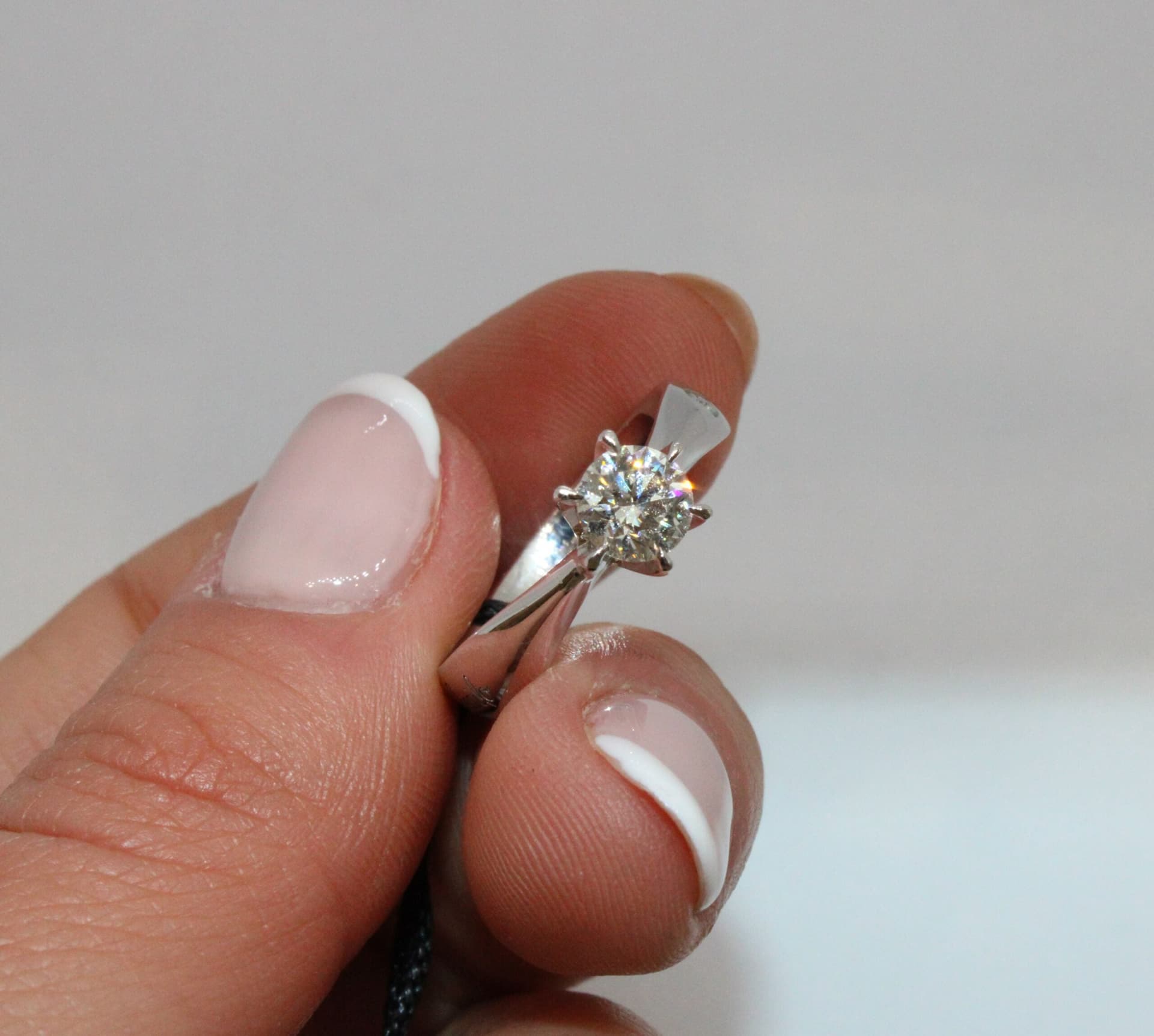 Anello solitario donna RECARLO R59SO007/070G05 in Anelli Gioielleria Cameli - Monte Urano, commercioVirtuoso.it