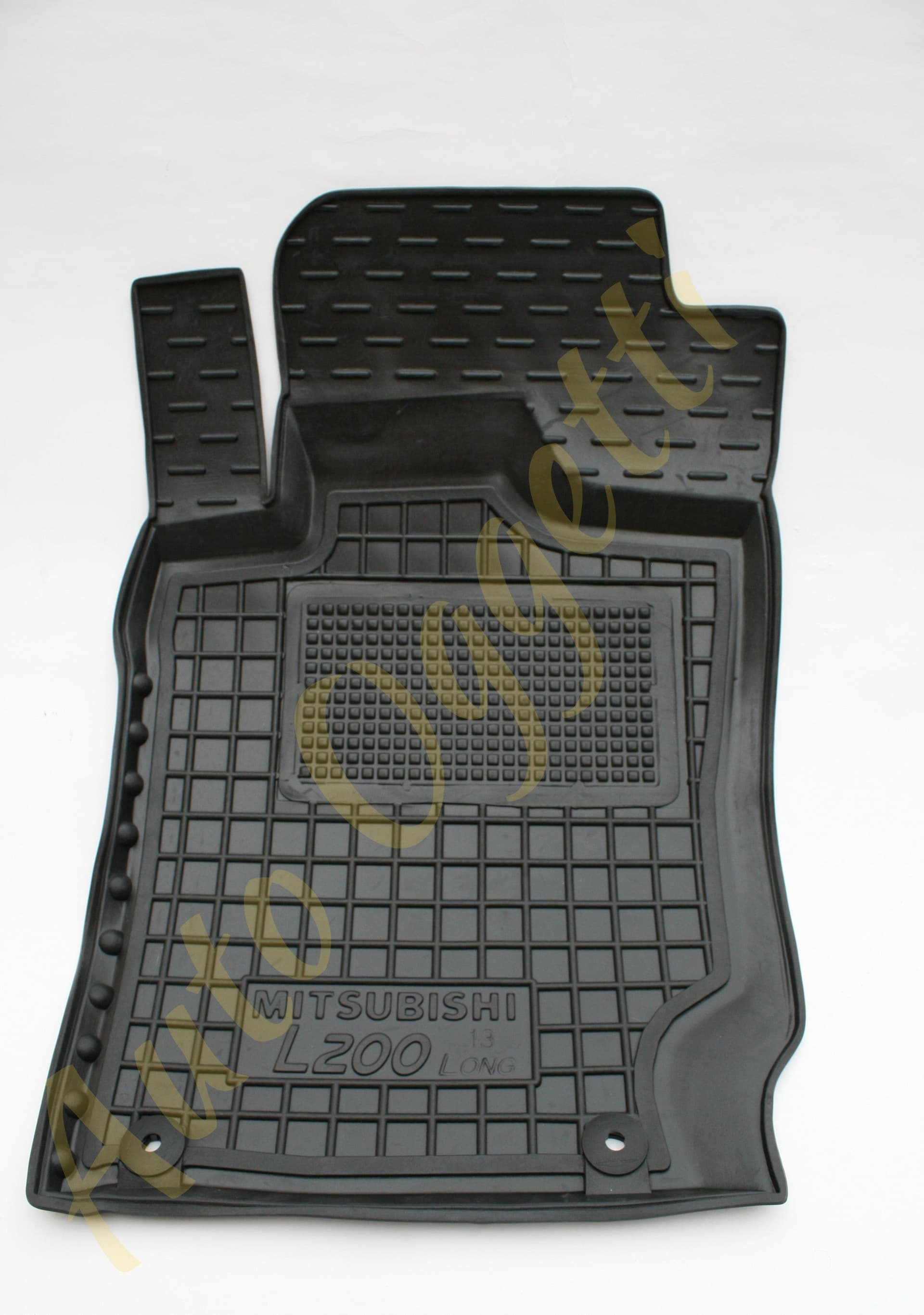 Tappetini di gomma per Mitsubishi L200/Triton (2013+) in Tappetini antiscivolo Autooggetti.it - Roma, commercioVirtuoso.it
