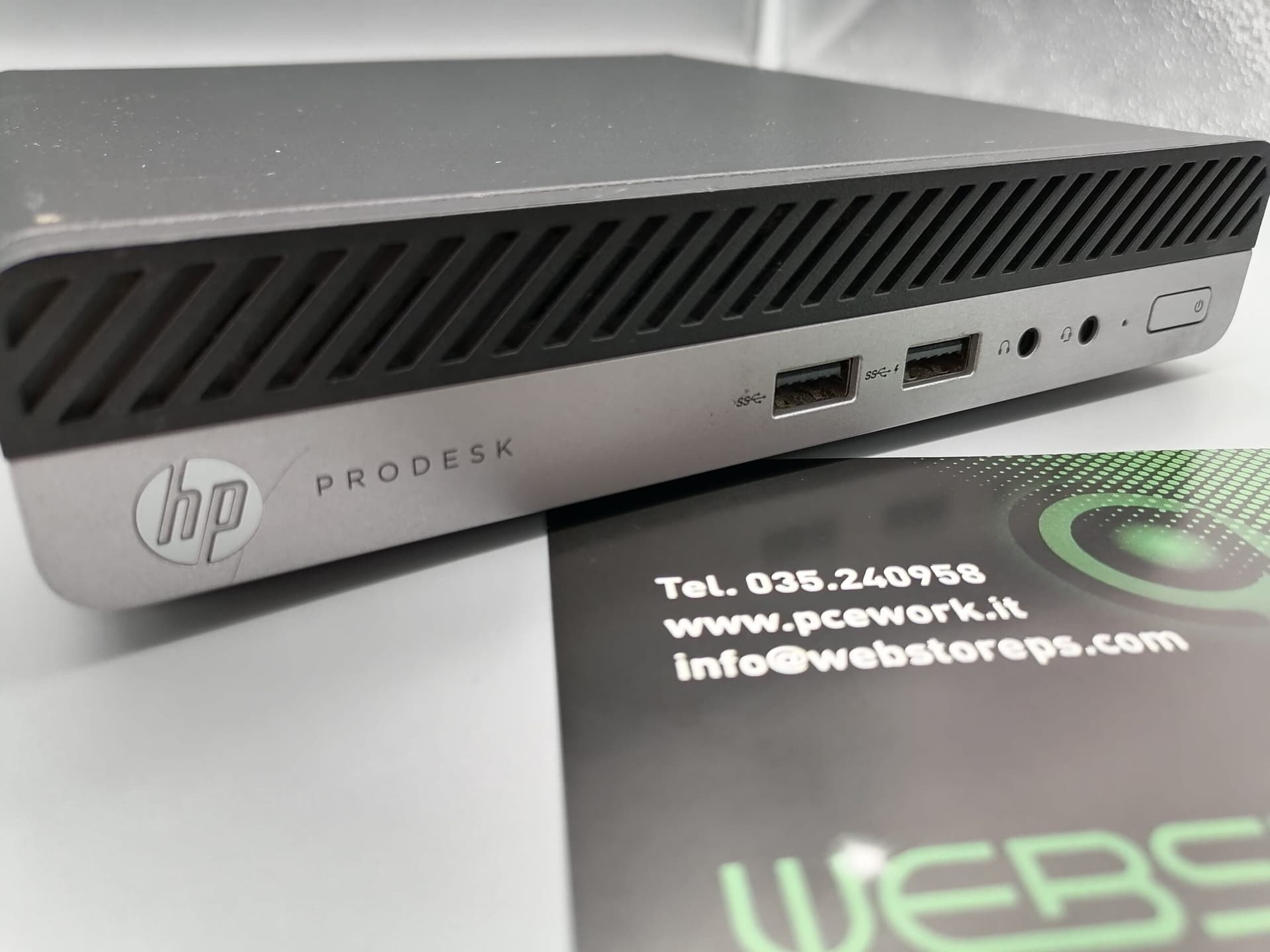 PC DESKTOP HP 400 G5 DM in Portatili Webstore srl - Bonate Sotto, commercioVirtuoso.it