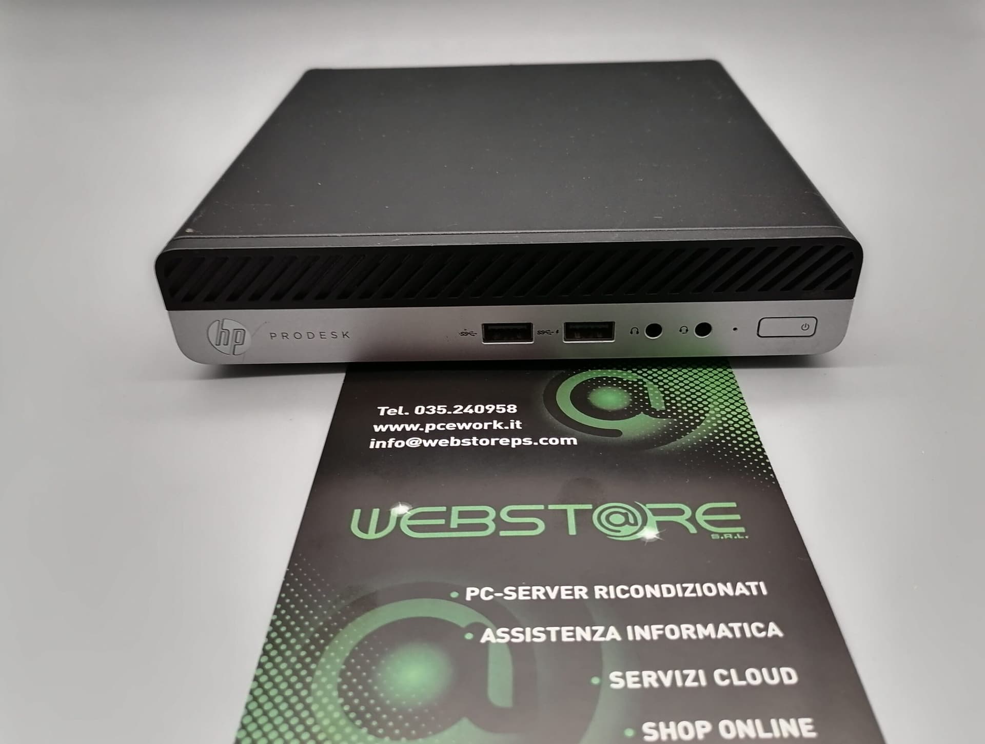 PC DESKTOP HP 400 G5 DM in Portatili Webstore srl - Bonate Sotto, commercioVirtuoso.it