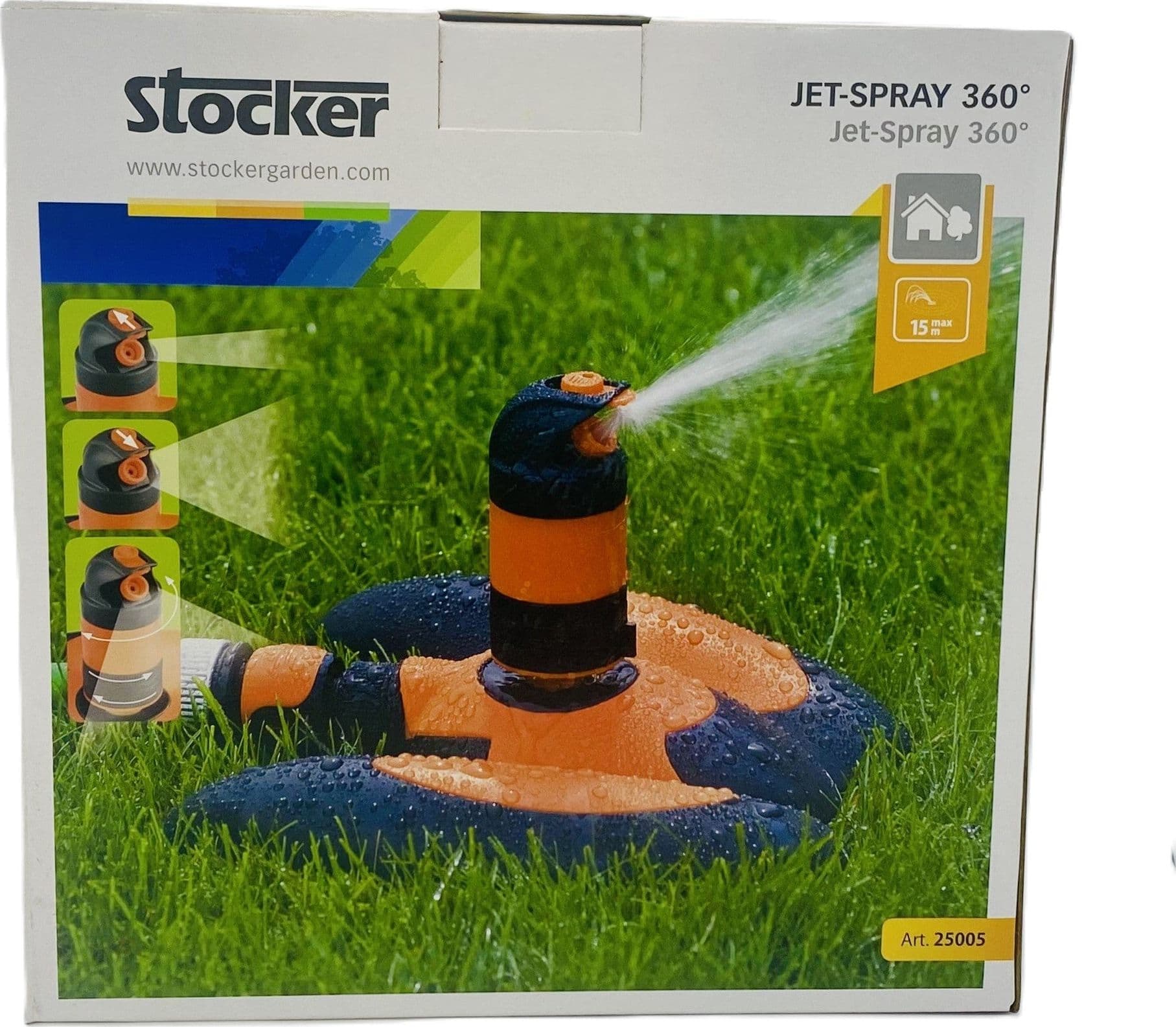 Irrigatore Jet-Spray 360° con 5 Diverse Forme di Getto Stocker in Idropulitrici Taliachicce.it - Milazzo, commercioVirtuoso.it