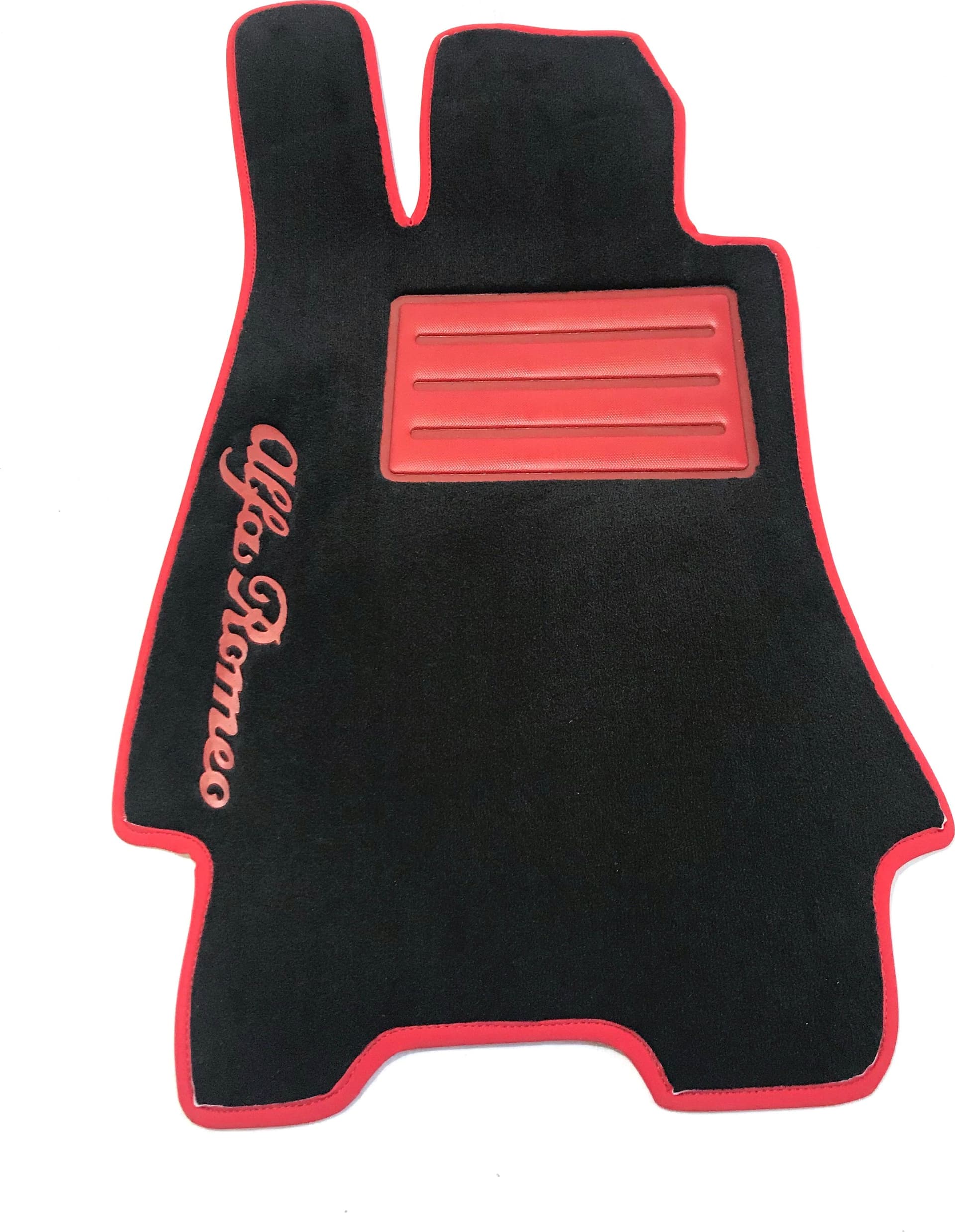 Tappetini in moquette (Velluto) "Waterloo" Alfa Romeo Giulia (2016+) in Tappetini antiscivolo Autooggetti.it - Roma, commercioVirtuoso.it