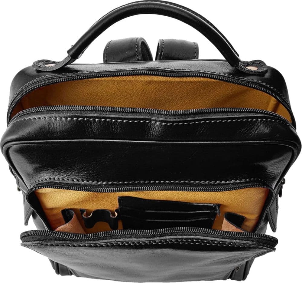 Modarno Zaino in Pelle Uomo Fatto a Mano da Esperti Artigiani – Zaino in Pelle per PC da 13 Pollici – Zaino Pelle Vintage Vacchetta con Spallacci Regolabili in Organizer borsa Modarno - Sesto Fiorentino, commercioVirtuoso.it