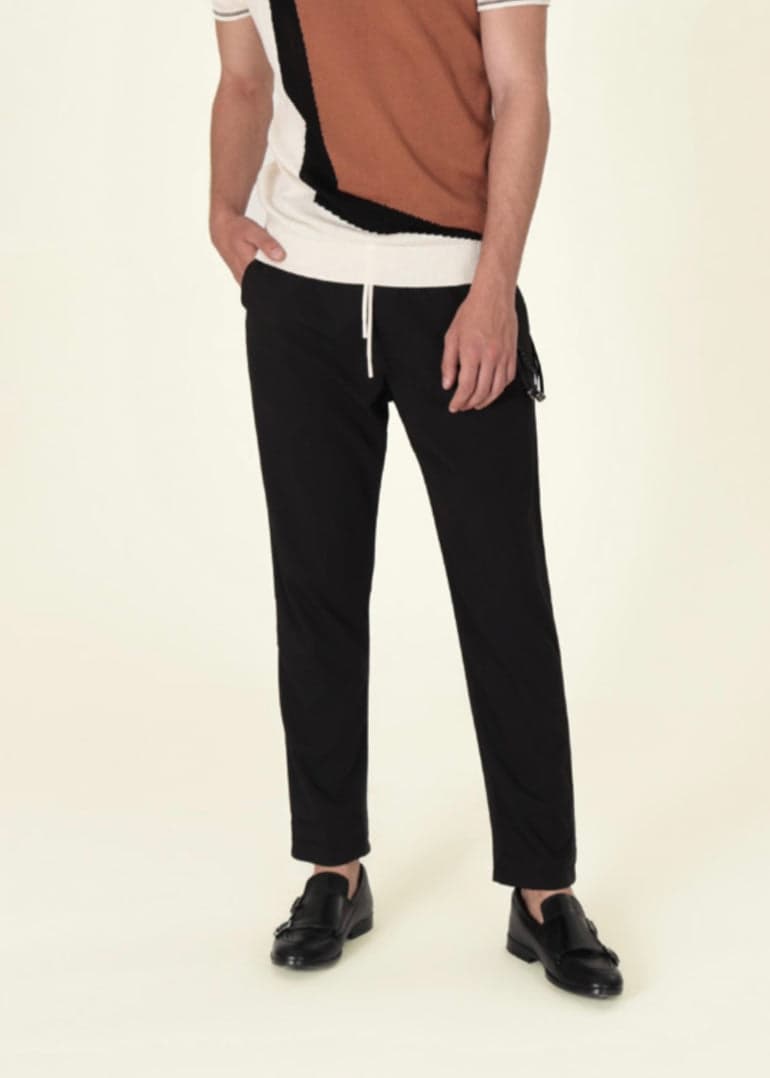 Pantalaccio relaxsed1 fit tasca filetto pince in Pantaloni Kanal 32 - Santa Maria di Licodia, commercioVirtuoso.it