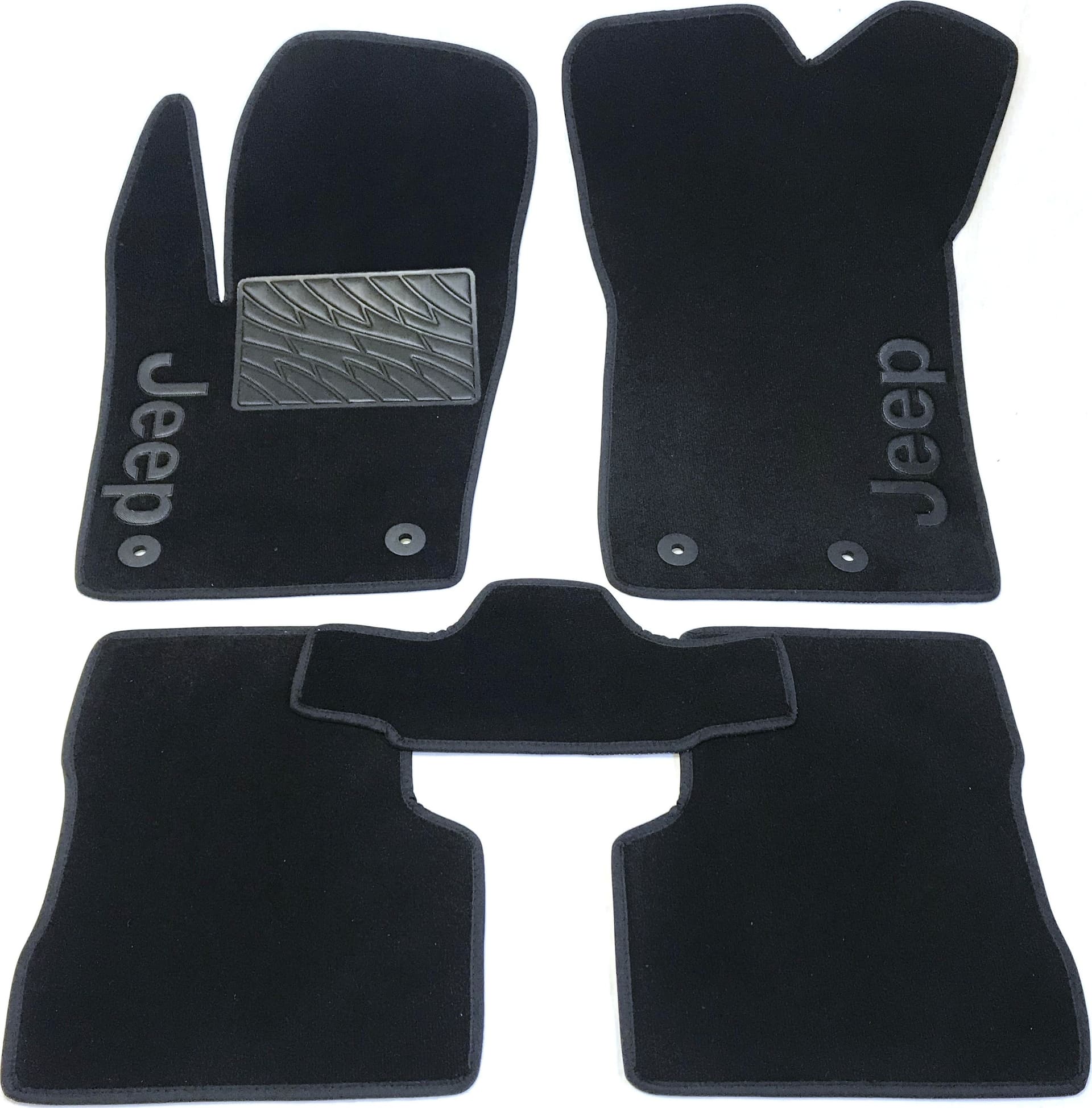 Set tappetini in moquette su misur per Jeep Compass (2017+) in Tappetini antiscivolo Autooggetti.it - Roma, commercioVirtuoso.it
