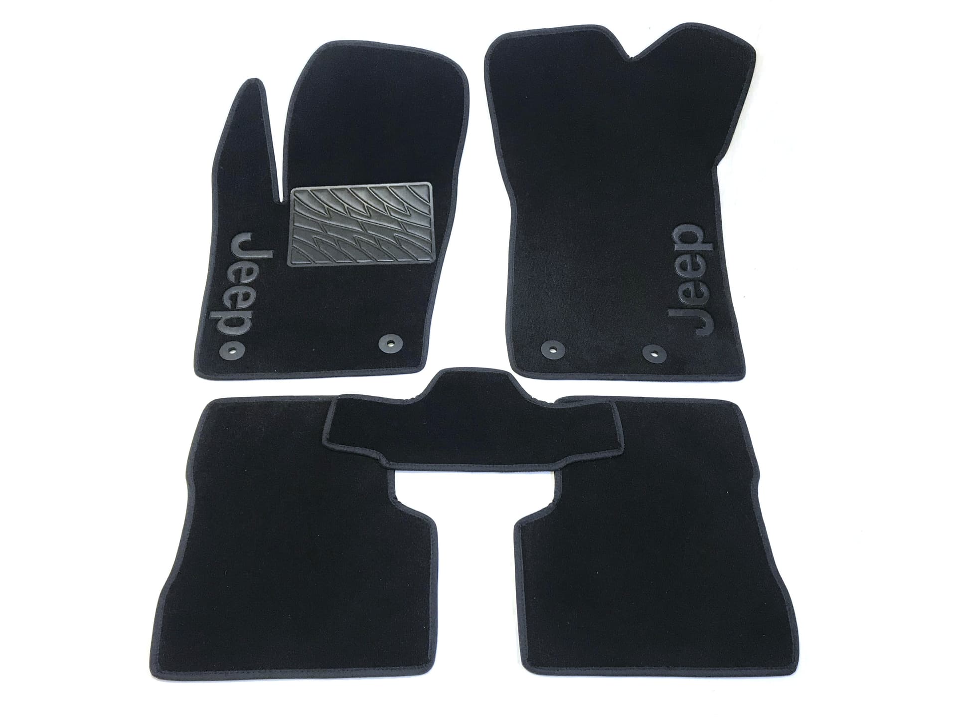 Set tappetini in moquette su misur per Jeep Compass (2017+) in Tappetini antiscivolo Autooggetti.it - Roma, commercioVirtuoso.it
