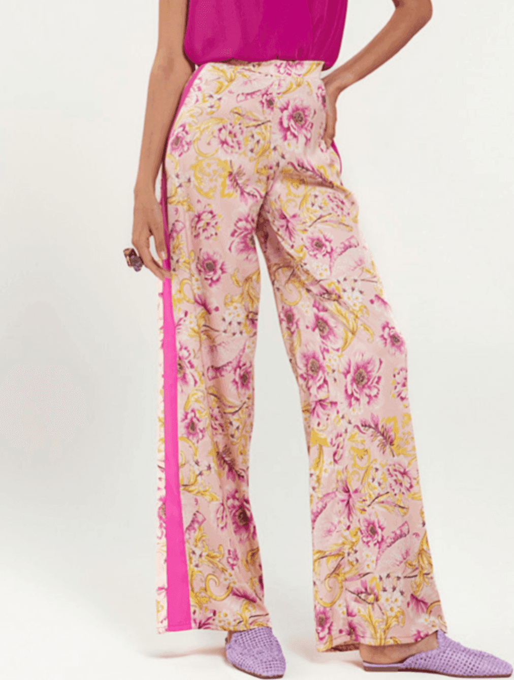 Pantalone Artigli stampato+banda unita.