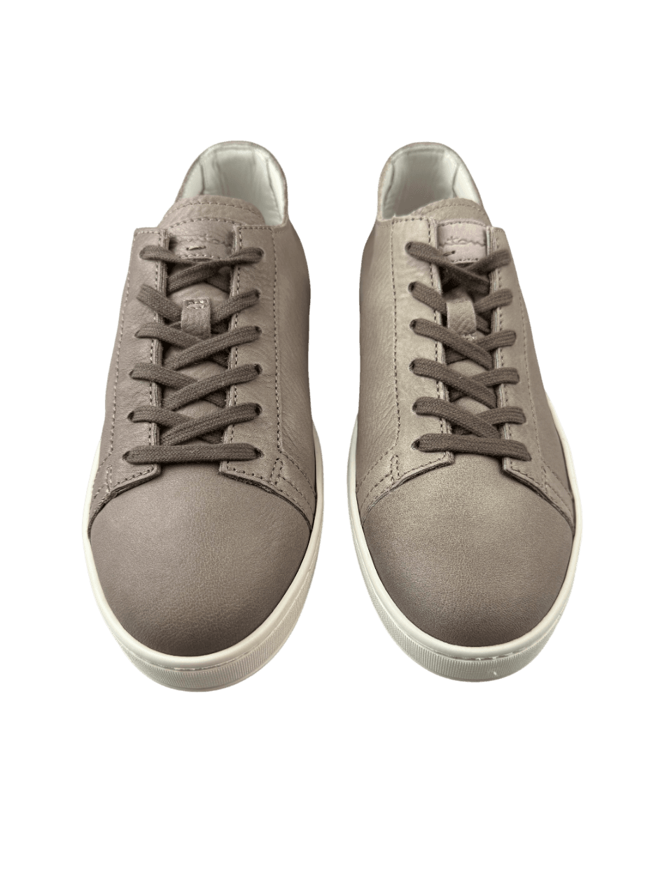 Scarpa Uomo Santoni- Sneackers in Pelle in Scarpe da barca Couture - Sestu, commercioVirtuoso.it