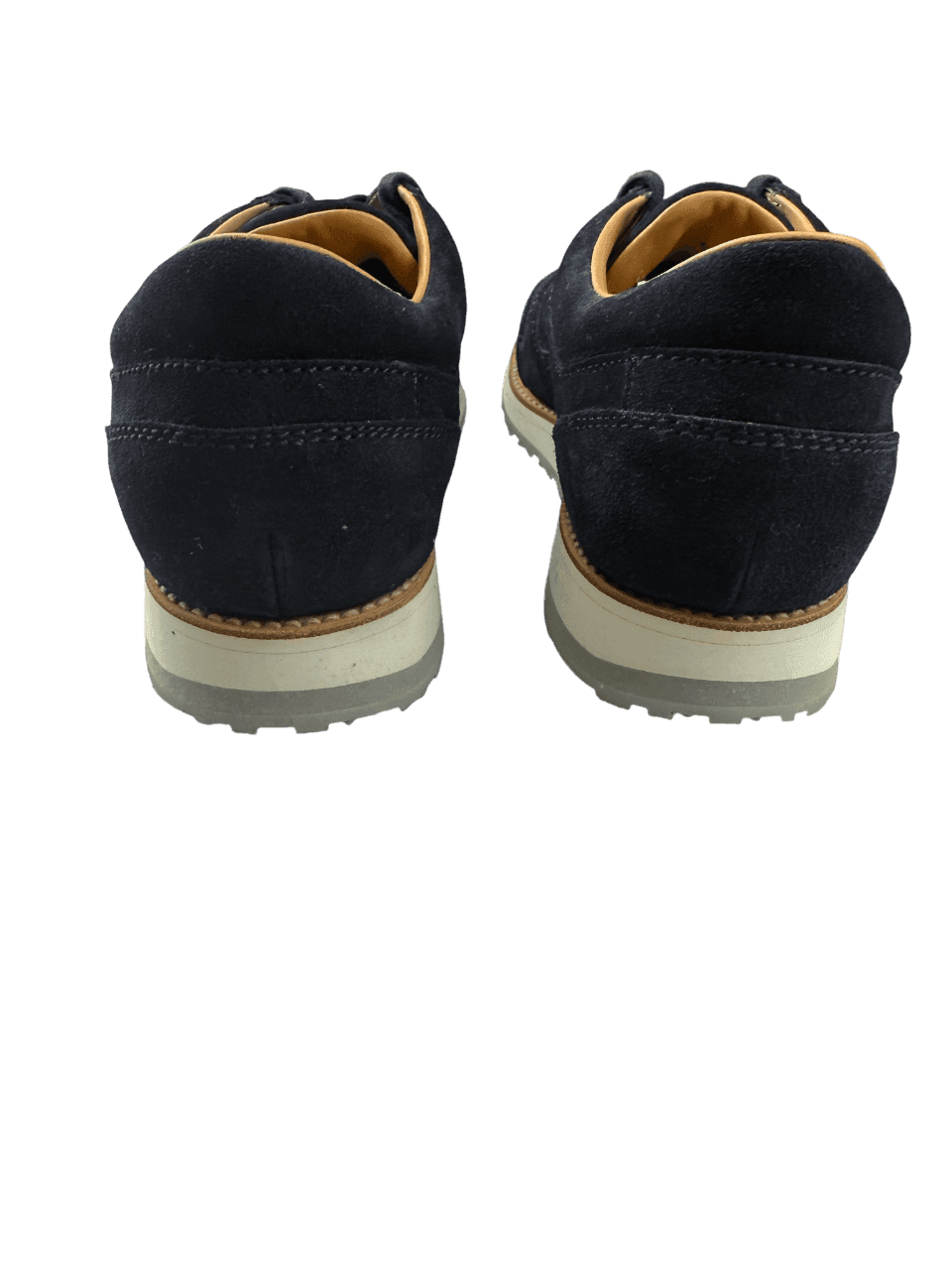 Scarpa Uomo Santoni - Sneacker scamosciata blu navy suola gomma bianca in Sneaker casual Couture - Sestu, commercioVirtuoso.it