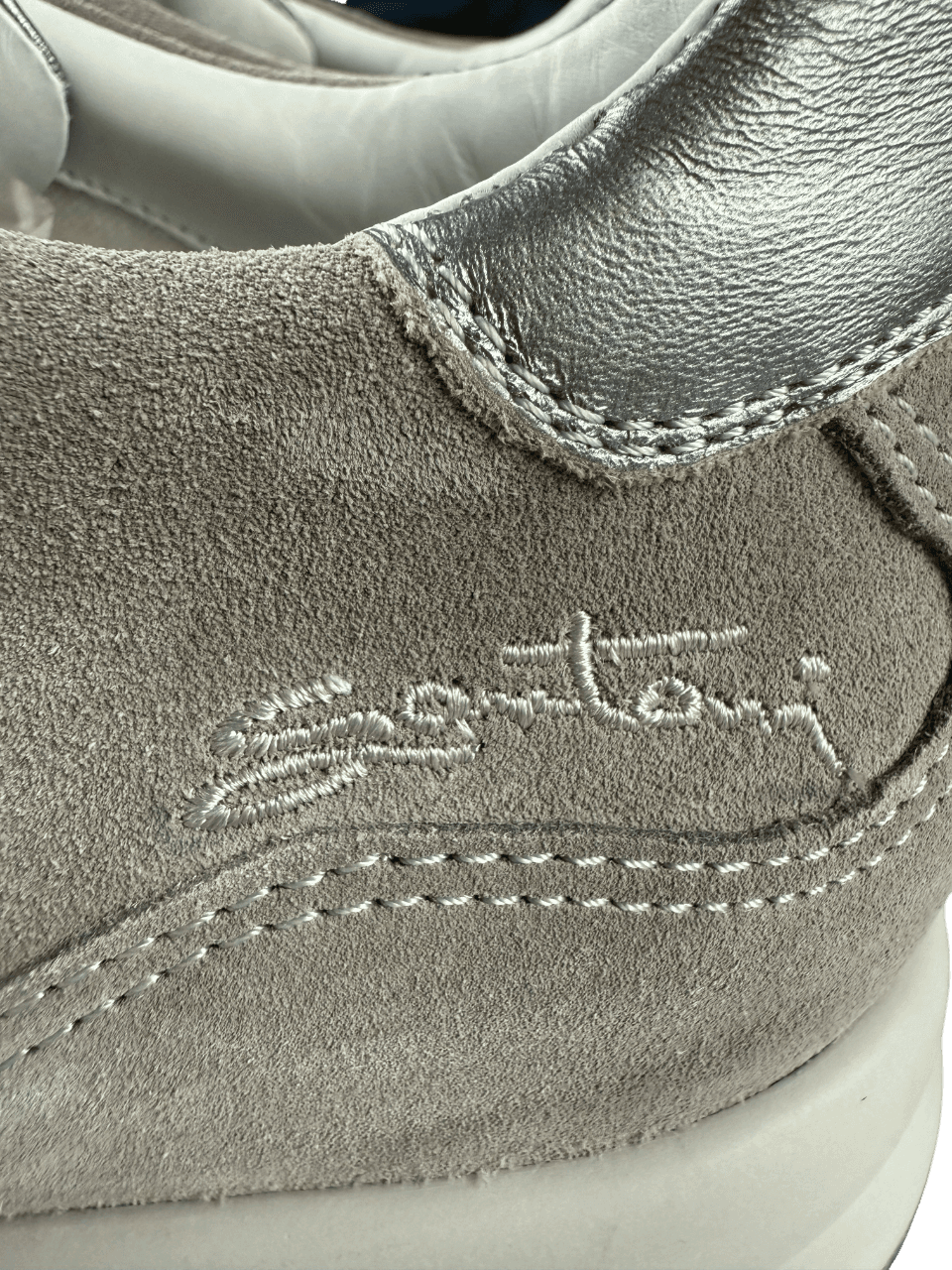 Scarpa Uomo Santoni - Sneacker Beige Made in Italy in Sneaker casual Couture - Sestu, commercioVirtuoso.it