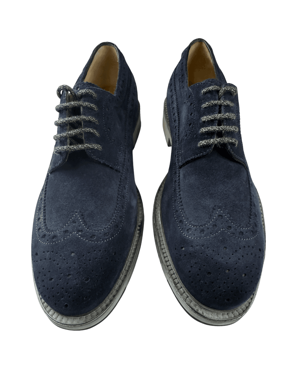 Scarpa Uomo Santoni - Derby Brogue Rondine in Scarpe stringate basse Couture - Sestu, commercioVirtuoso.it