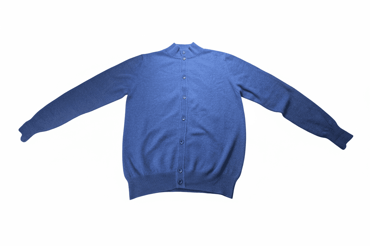 Cardigan uomo Navy Blu - Maglia con bottoni in Cardigan Couture - Sestu, commercioVirtuoso.it