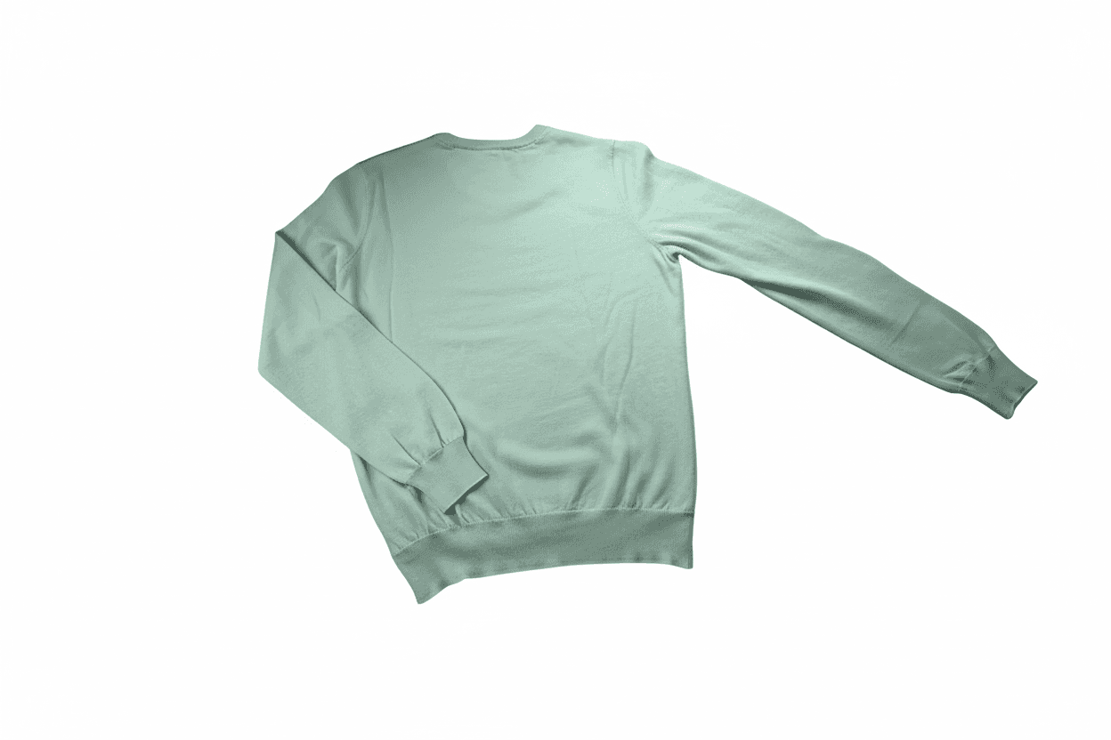 Pullover uomo La Fileria - Scollo a V - Verde acqua in Maglioni Couture - Sestu, commercioVirtuoso.it