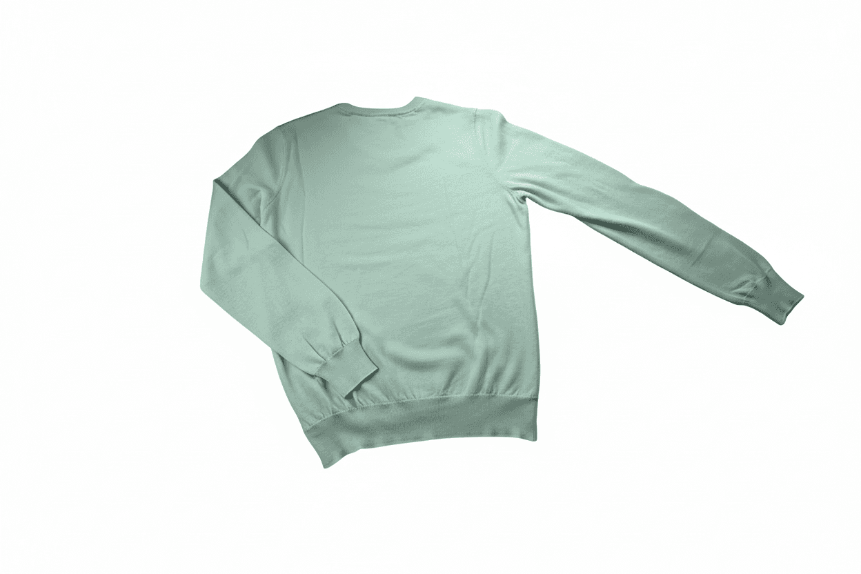 Pullover uomo La Fileria - Scollo a V - Verde acqua in Maglioni Couture - Sestu, commercioVirtuoso.it