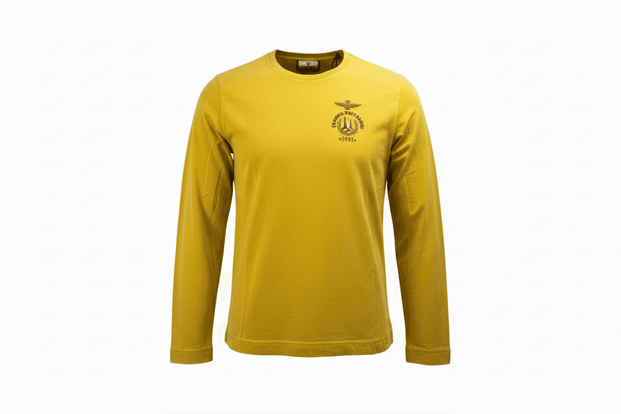 Maglia Girocollo Uomo Aeronautica Militare - 100% Cotone Made in Italy in Maglioni Couture - Sestu, commercioVirtuoso.it