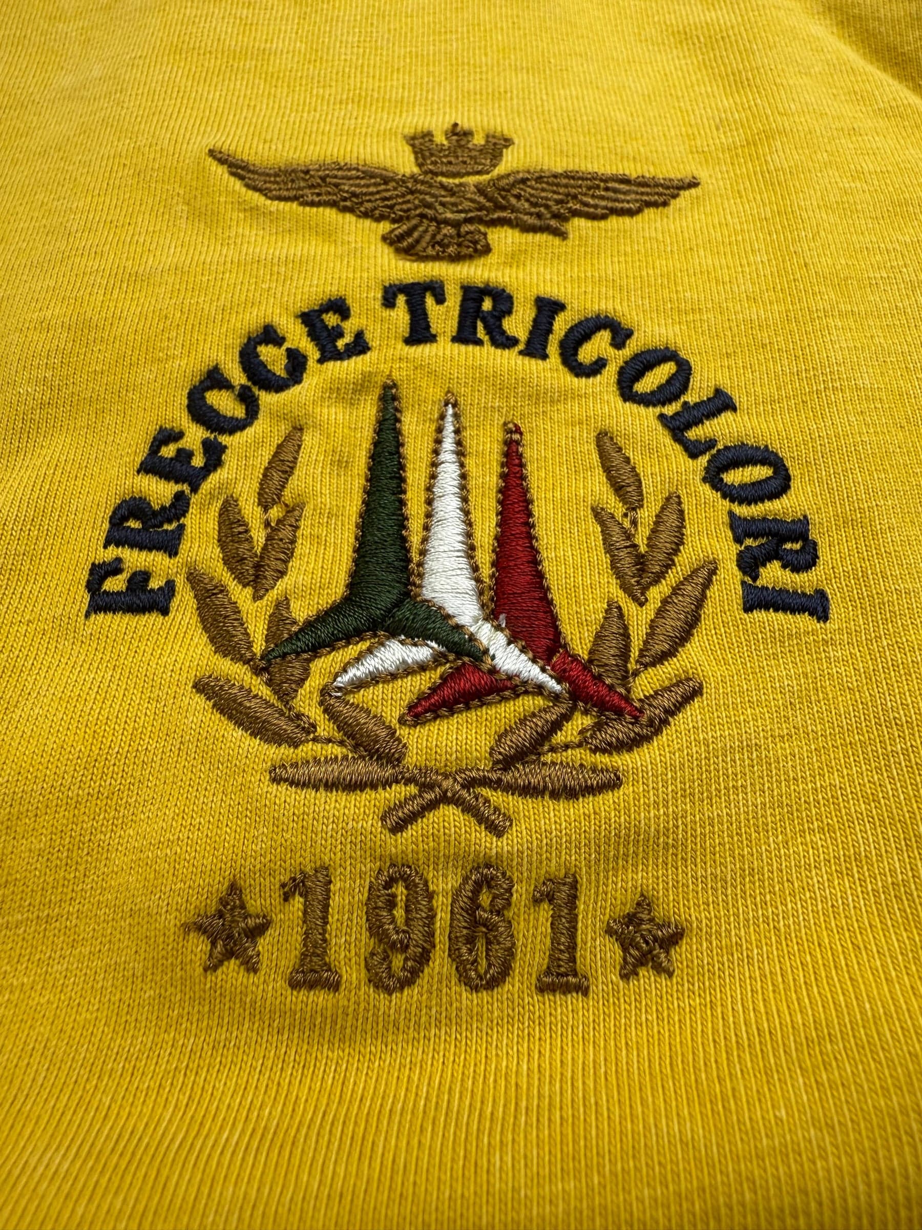 Maglia Girocollo Uomo Aeronautica Militare - 100% Cotone Made in Italy in Maglioni Couture - Sestu, commercioVirtuoso.it