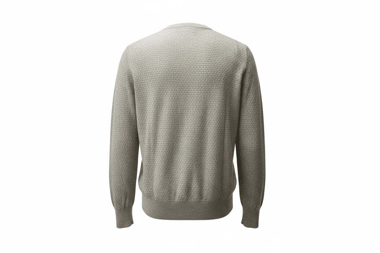 Maglia uomo La Fileria - Girocollo Grigio 100% Cotone Made in Italy in Maglie termiche Couture - Sestu, commercioVirtuoso.it