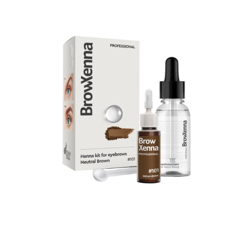 Kit BrowXenna®️ #101 Neutral Brown in Colori e matite per sopracciglia Save The Money - Rimini, commercioVirtuoso.it