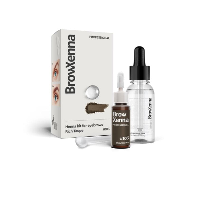 Kit BrowXenna®️ #103 Rich Taupe in Colori e matite per sopracciglia Save The Money - Rimini, commercioVirtuoso.it