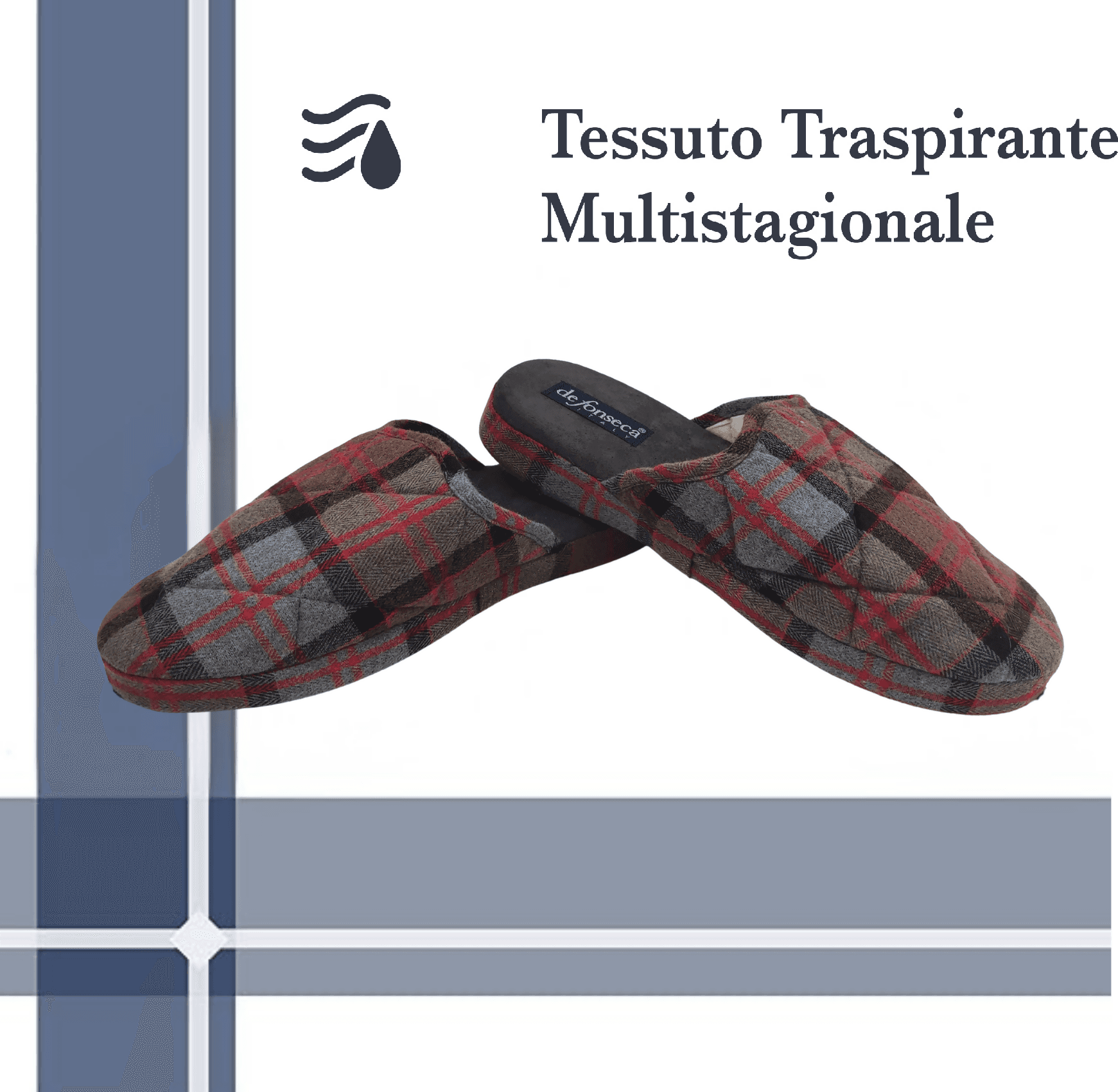 DeFonseca Ciabatte Uomo alla Milanese, Pantofole Invernali Chiuse da Casa, Lavabile e per Ospiti in Pantofole Primo Calzature - Venezia, commercioVirtuoso.it