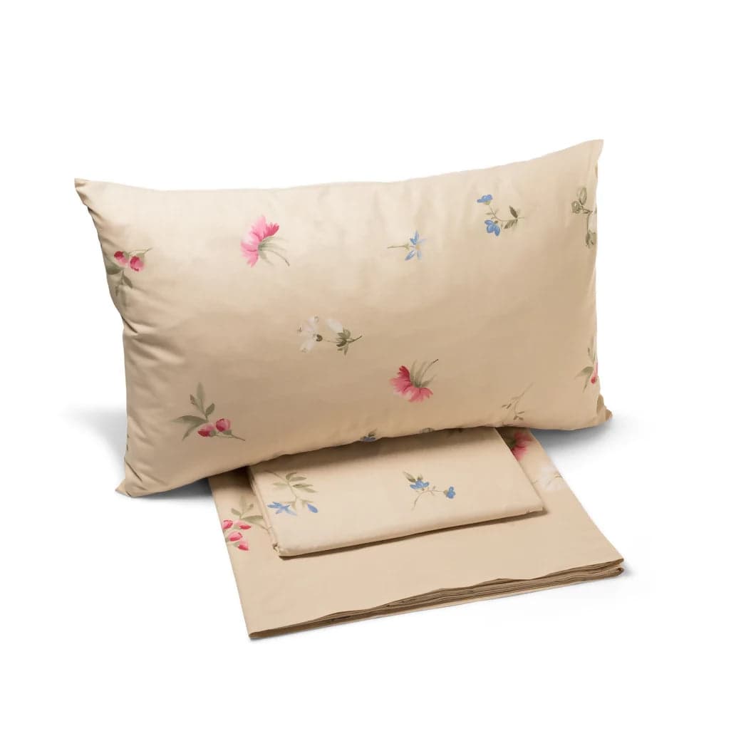 Lenzuola fantasia Floral2 ! Caleffi In Cotone Matrimoniale - Eleganza e Comfort Lenzuolo * sottolenzuolo * 2federe -floreale