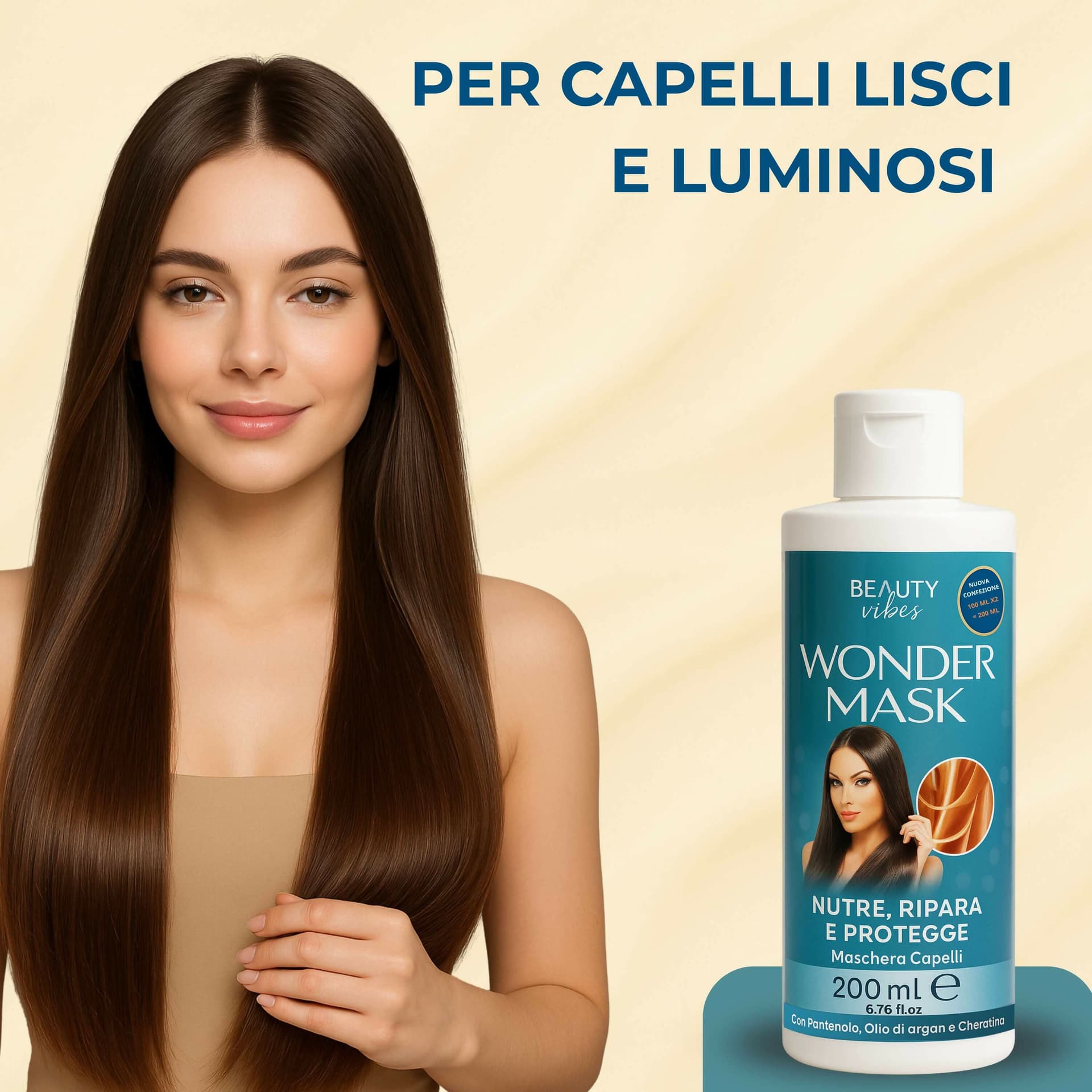 Wonder Mask Maschera Per Capelli Trattamento Professionale Capelli Secchi Nutriente Luminosi 200ml in Maschere per capelli BasketGuru Italia - Palermo, commercioVirtuoso.it