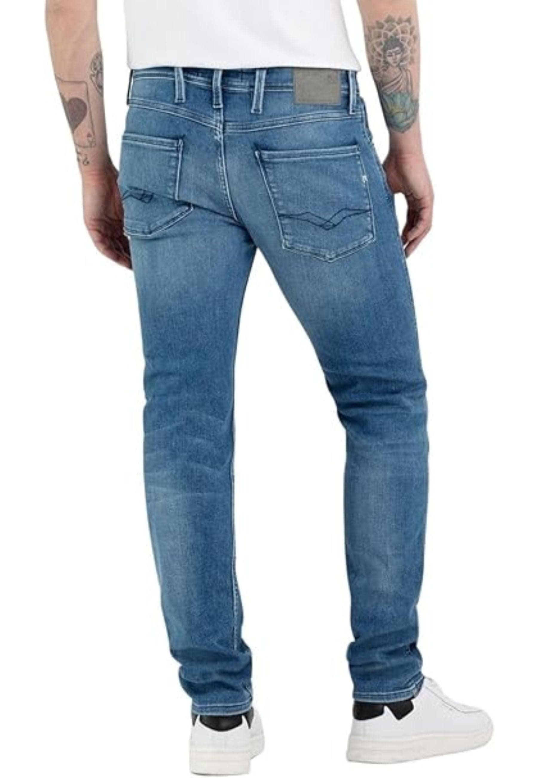 REPLAY jeans LOGATO da uomo in Jeans Drestige - Casamassima, commercioVirtuoso.it