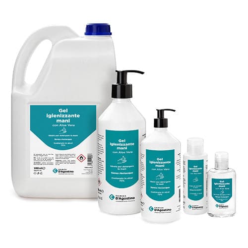 Gel igienizzante mani con aloe vera, funzione idratante, disinfettante e antibatterico con azione rapida in Detergenti multiuso La Zappa - Altamura, commercioVirtuoso.it