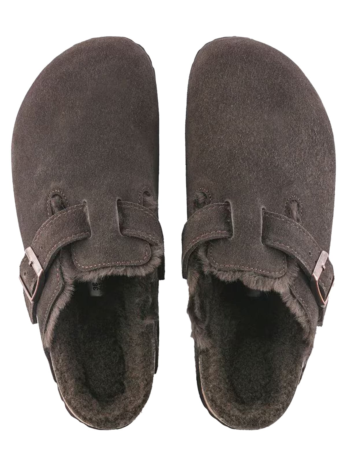 BIRKENSTOCK Boston pelliccia di agnello da donna in Zoccoli e sabot Drestige - Casamassima, commercioVirtuoso.it