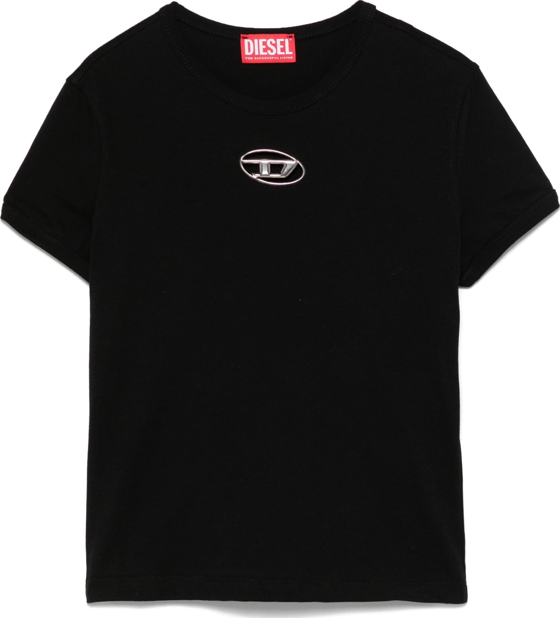 DIESEL t-shirt con placca logo da donna in T-shirt Drestige - Casamassima, commercioVirtuoso.it