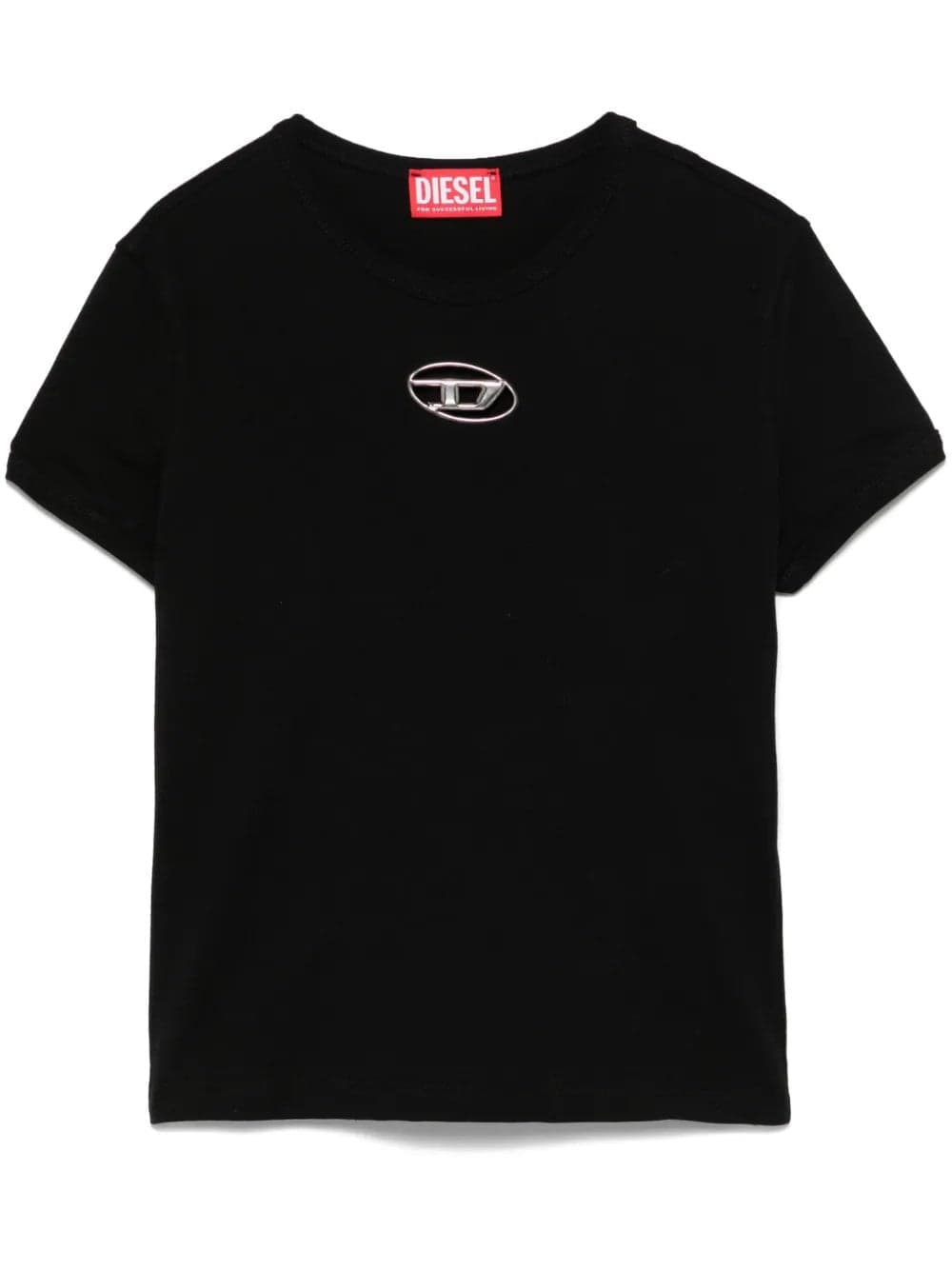 DIESEL t-shirt con placca logo da donna in T-shirt Drestige - Casamassima, commercioVirtuoso.it